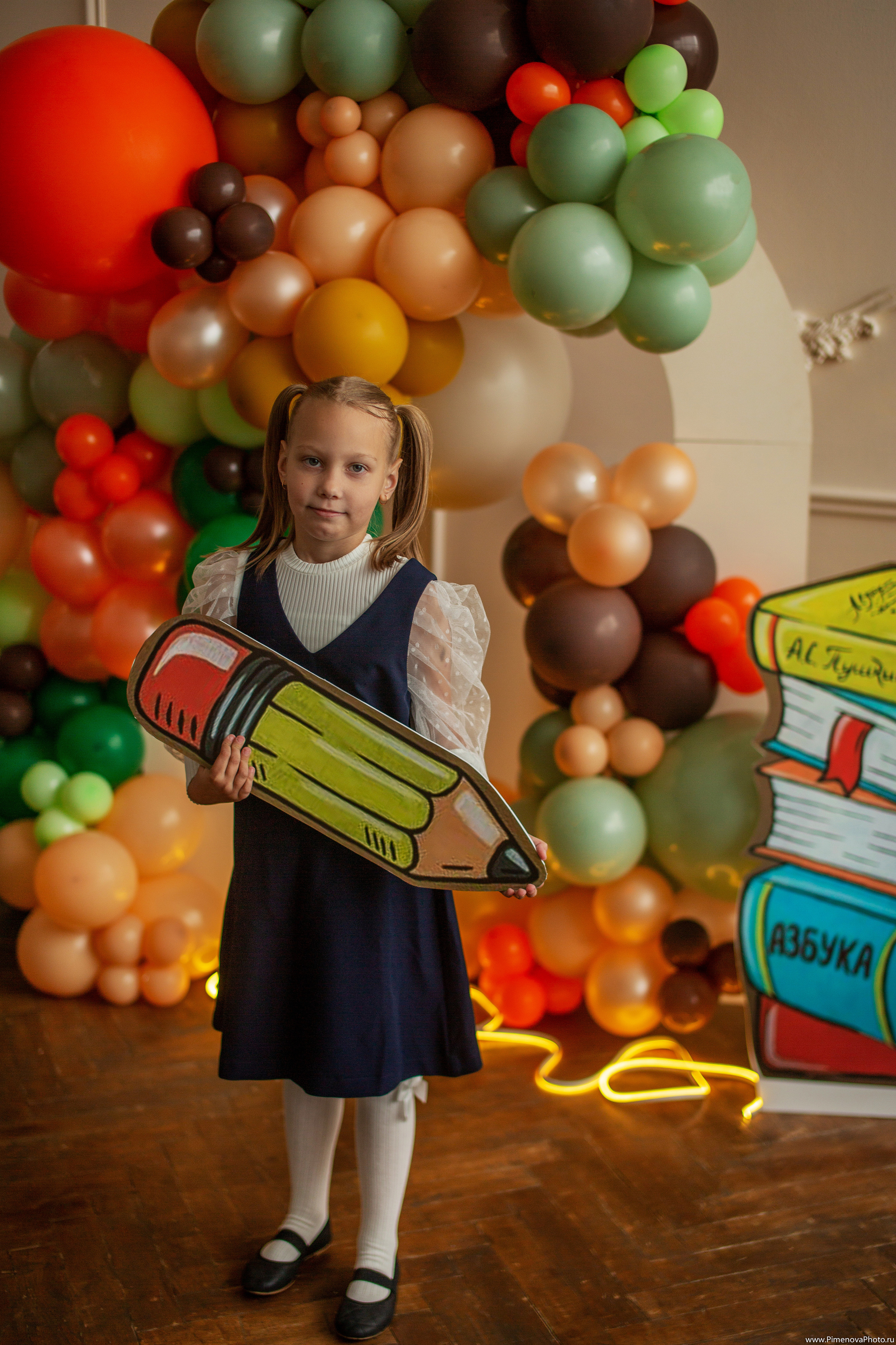 Дианушка, 1 сентября. Семейный и детский фотограф в Петрозаводске