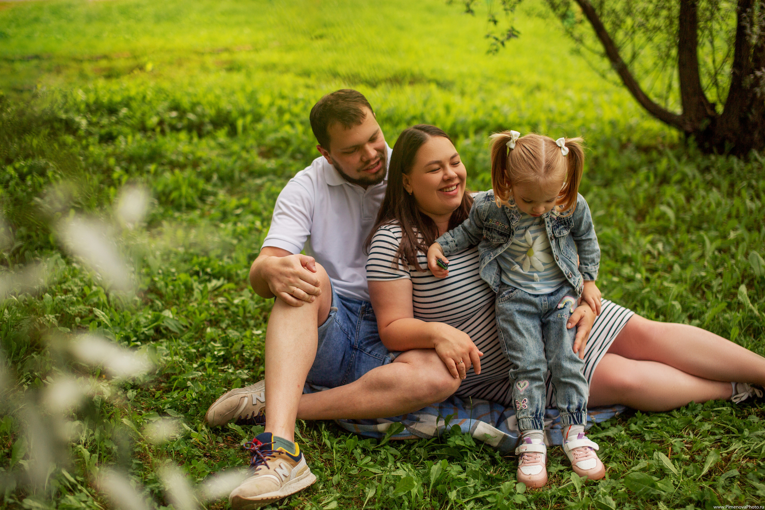 Виола, Игорь и София. Семейный и детский фотограф в Петрозаводске