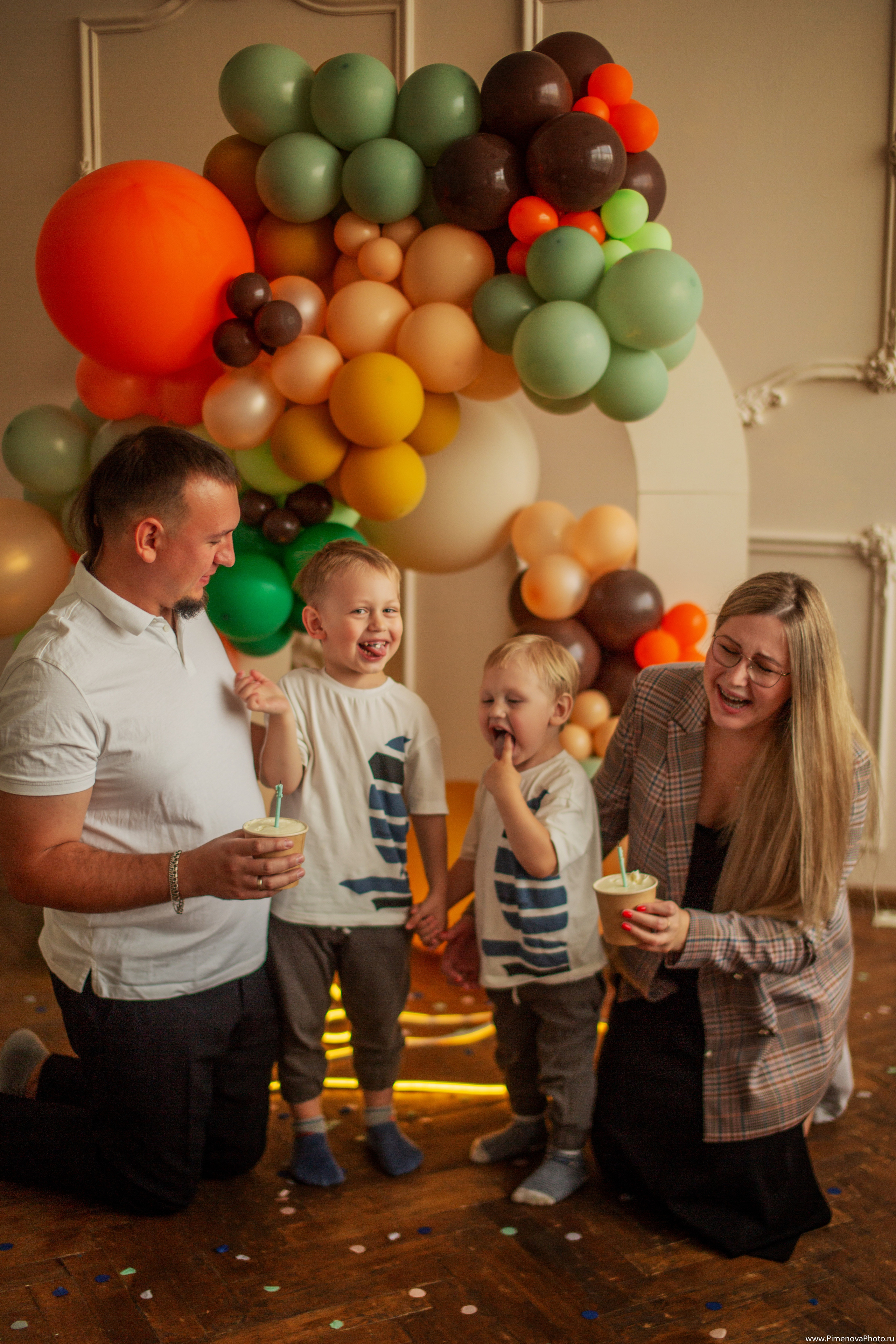 День Рождения Артёма и Арсения. Семейный и детский фотограф в Петрозаводске