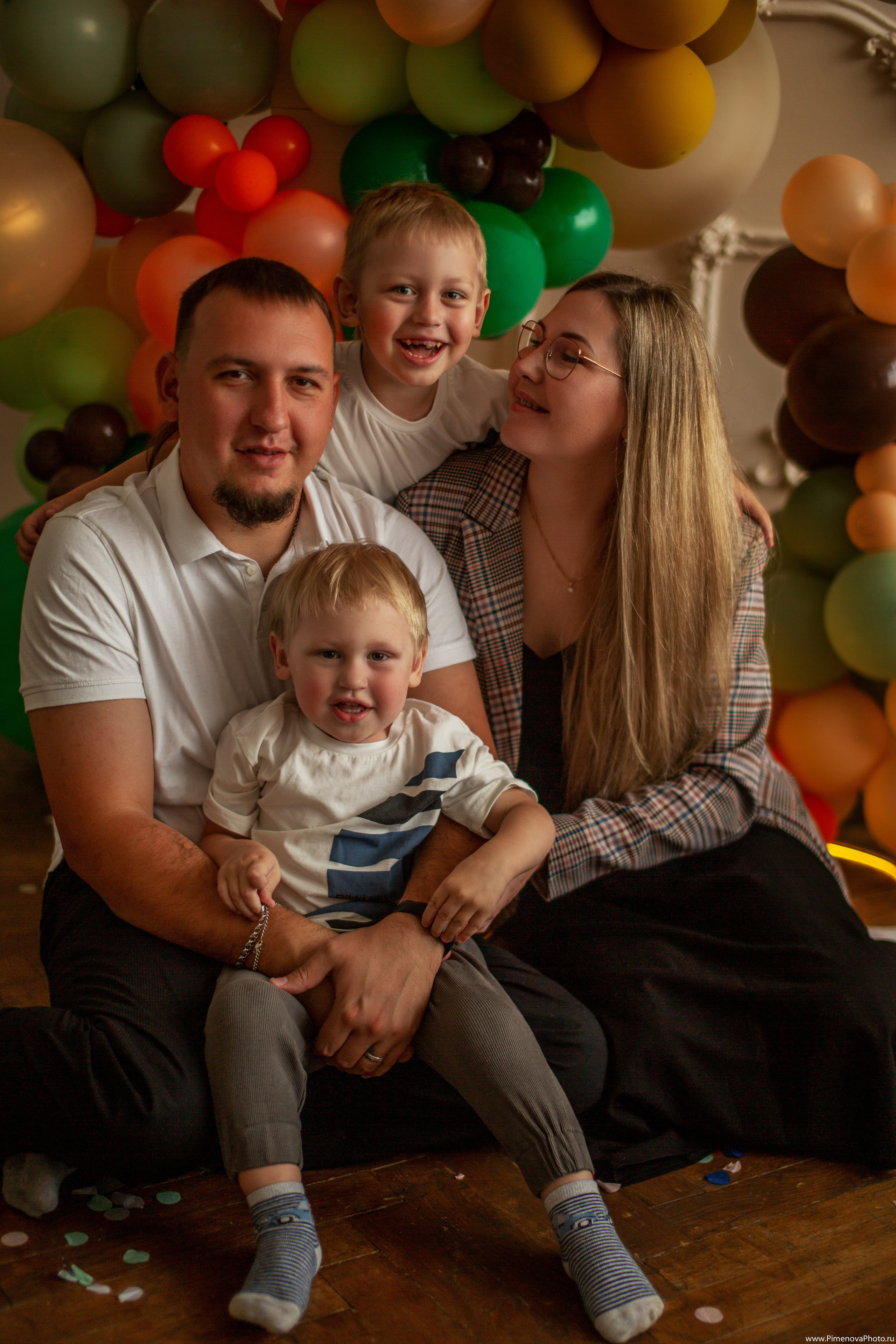 День Рождения Артёма и Арсения. Семейный и детский фотограф в Петрозаводске