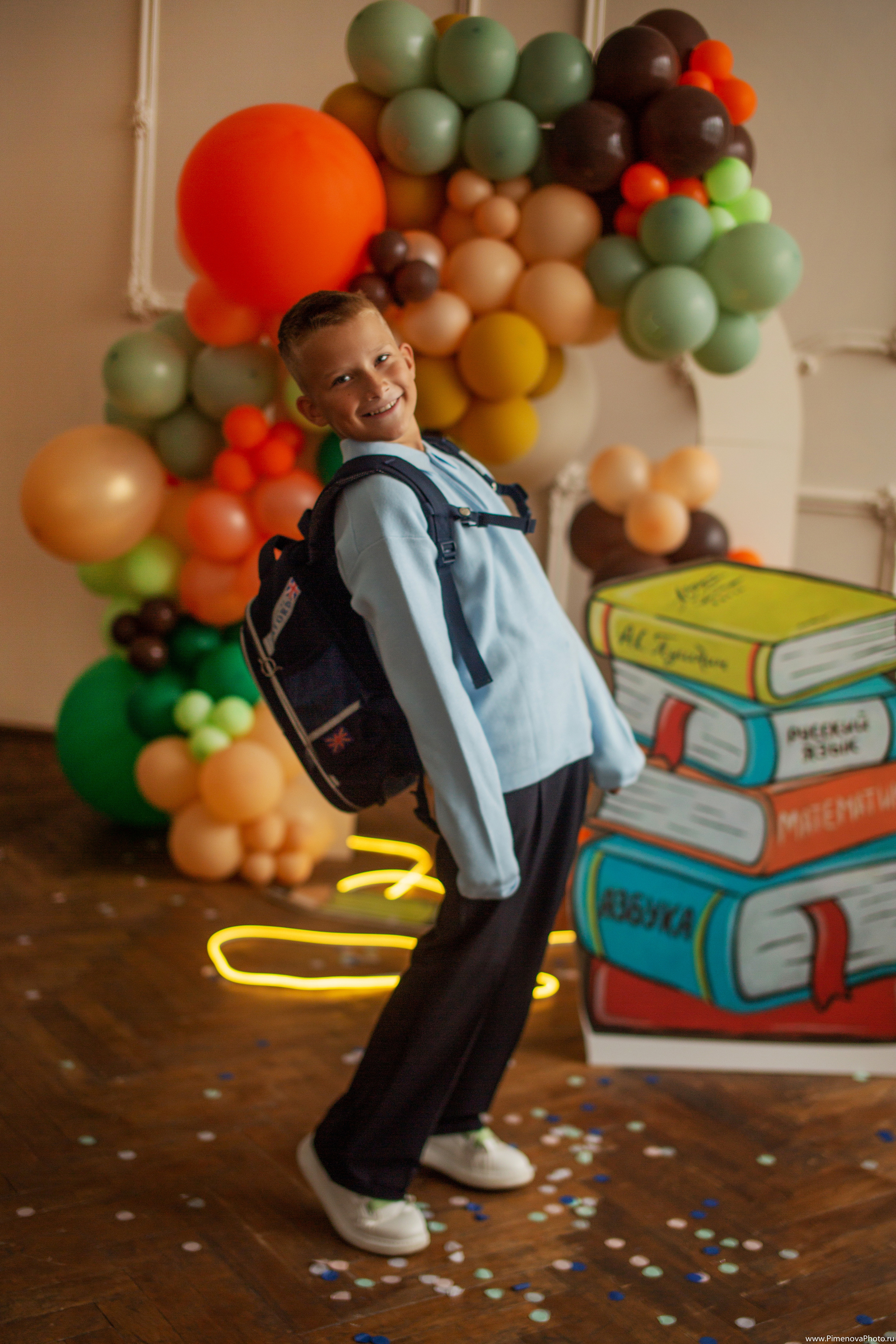 Ваня, 1 сентября. Семейный и детский фотограф в Петрозаводске