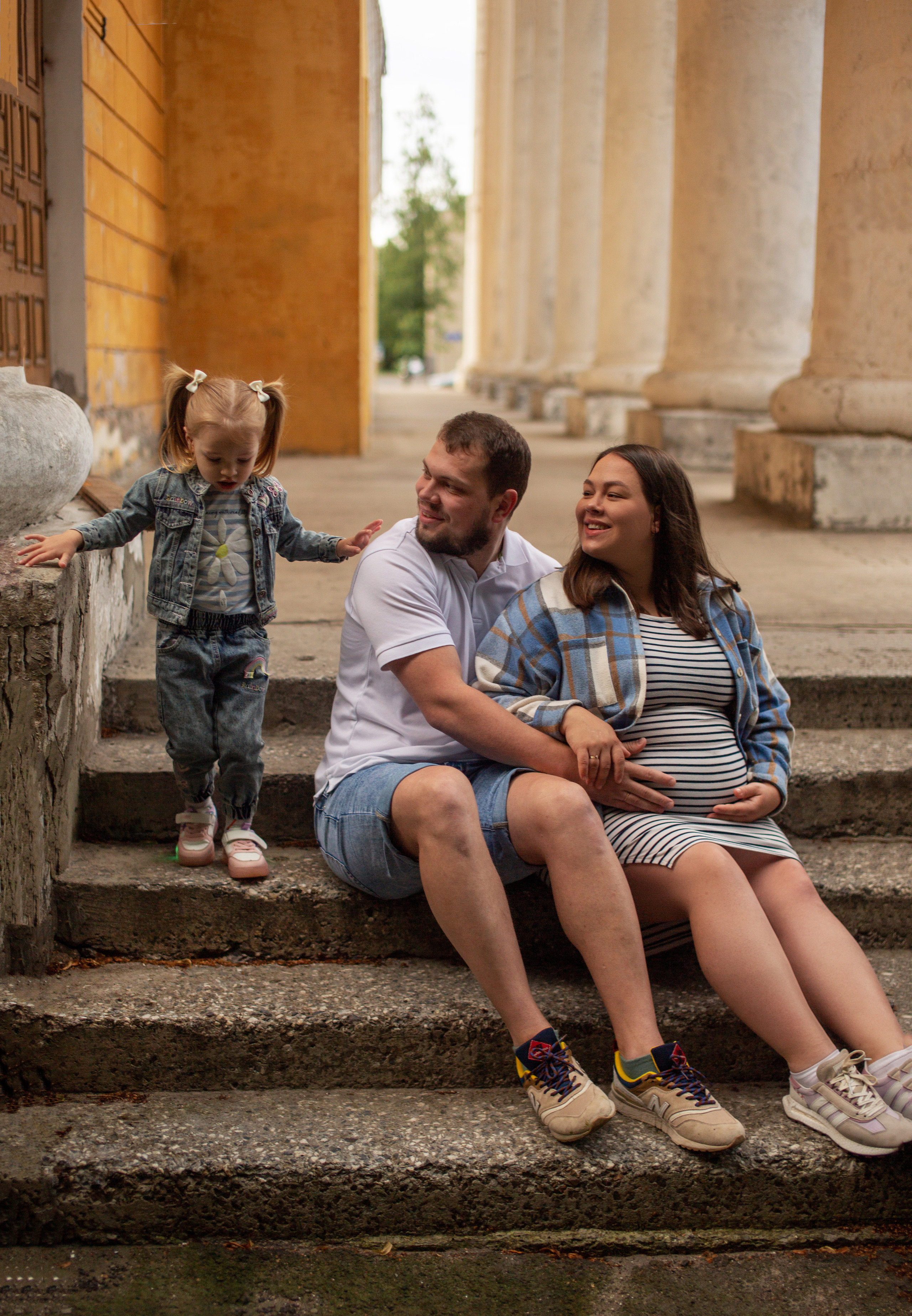 Виола, Игорь и София. Семейный и детский фотограф в Петрозаводске