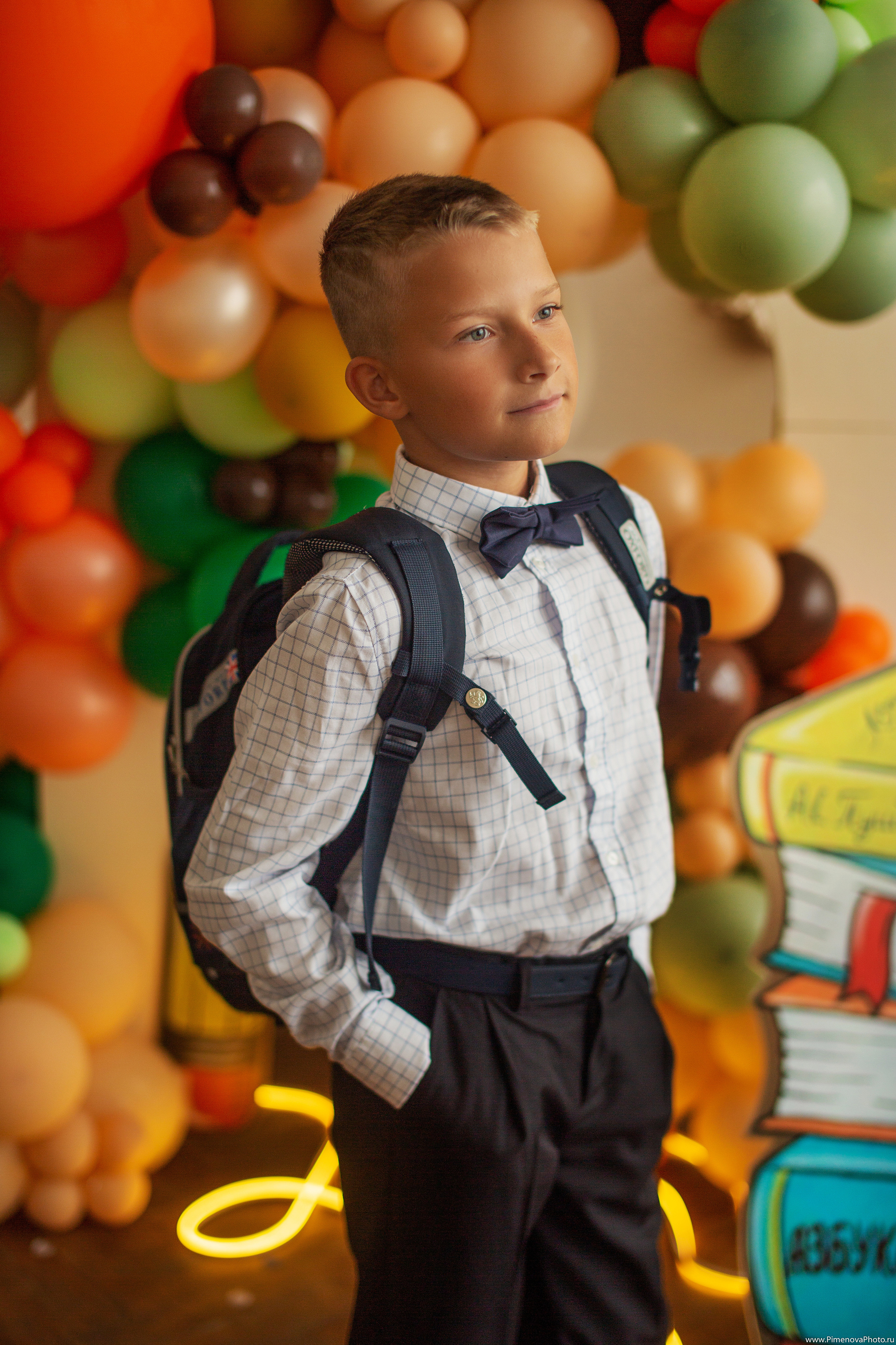 Ваня, 1 сентября. Семейный и детский фотограф в Петрозаводске