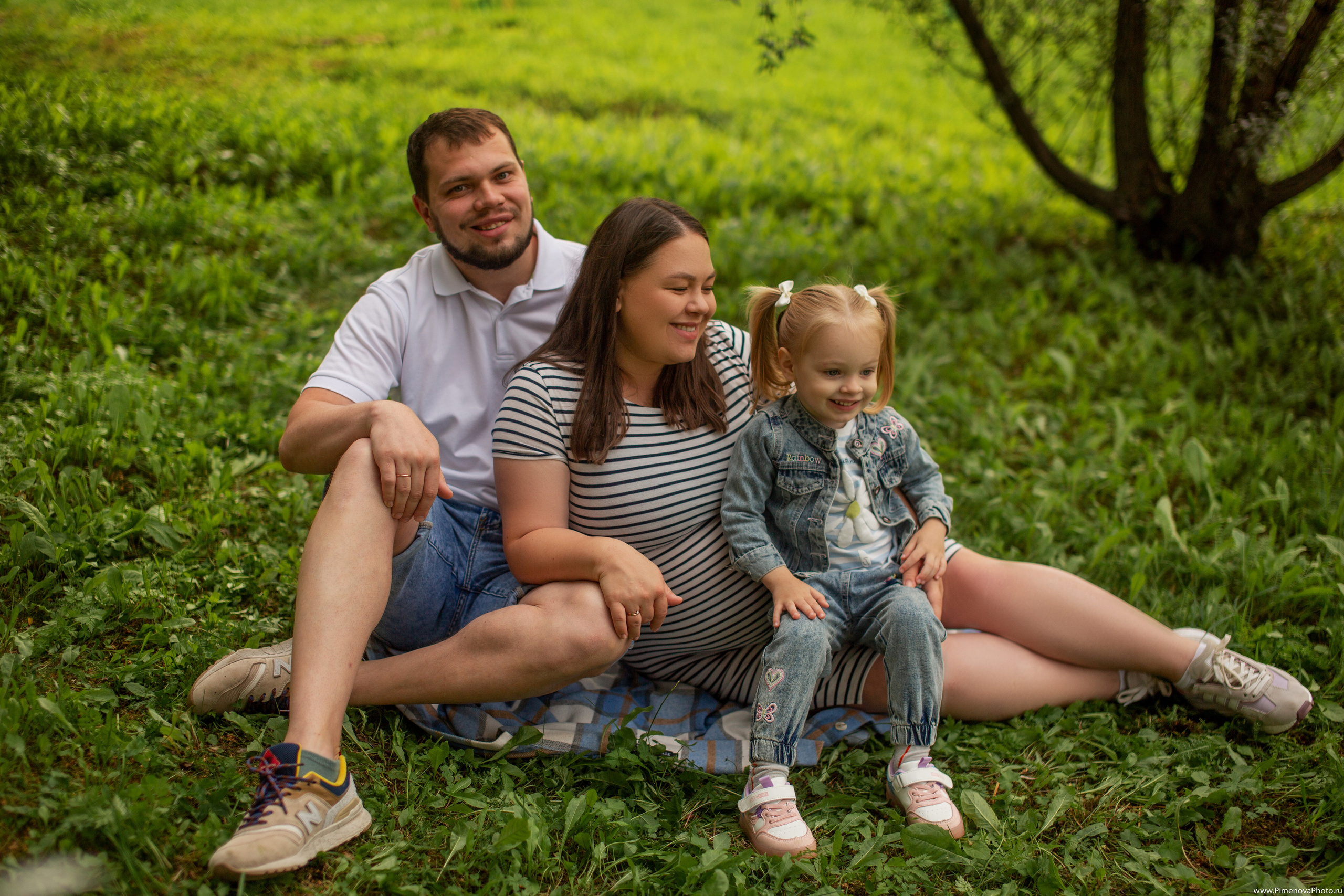 Виола, Игорь и София. Семейный и детский фотограф в Петрозаводске