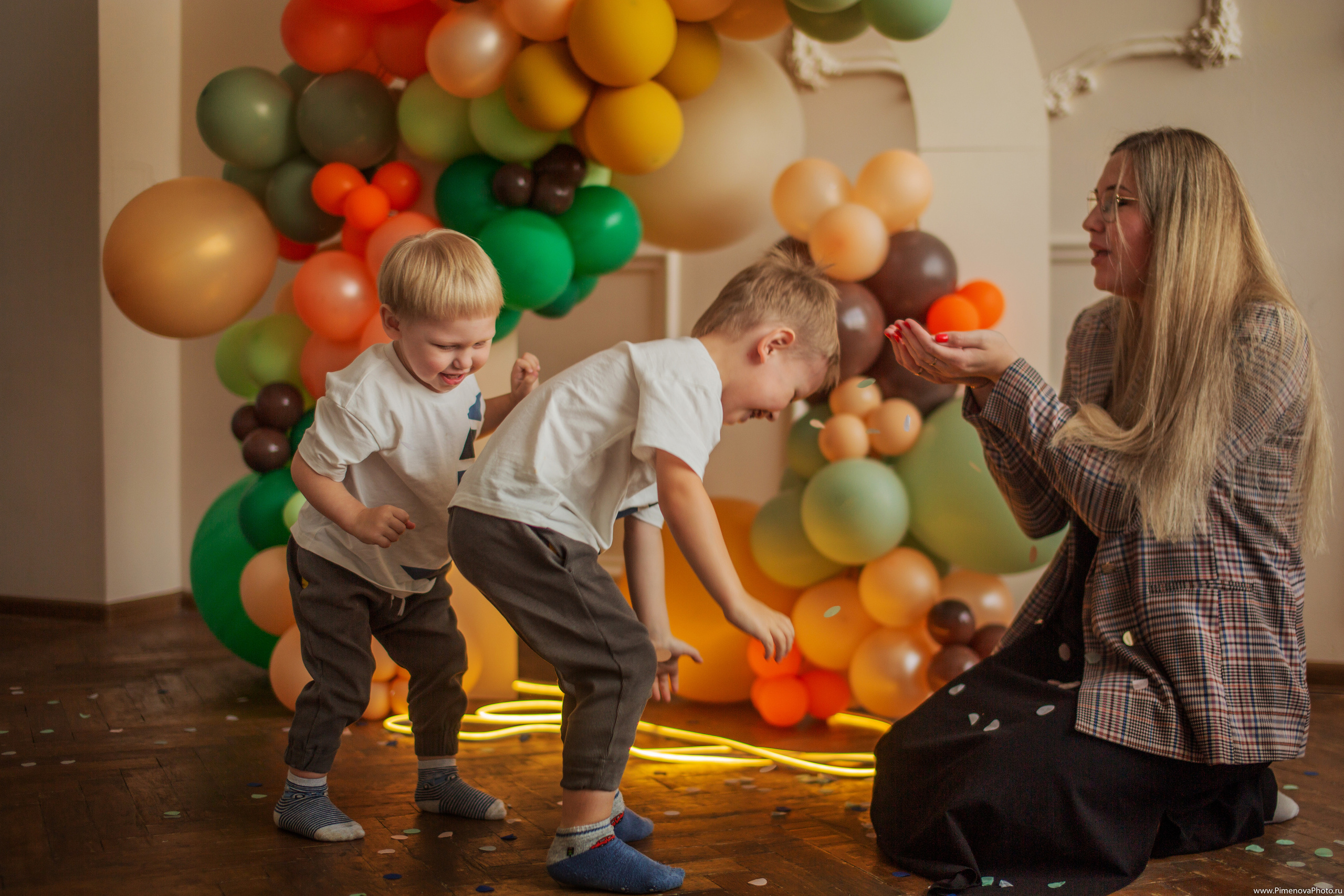 День Рождения Артёма и Арсения. Семейный и детский фотограф в Петрозаводске