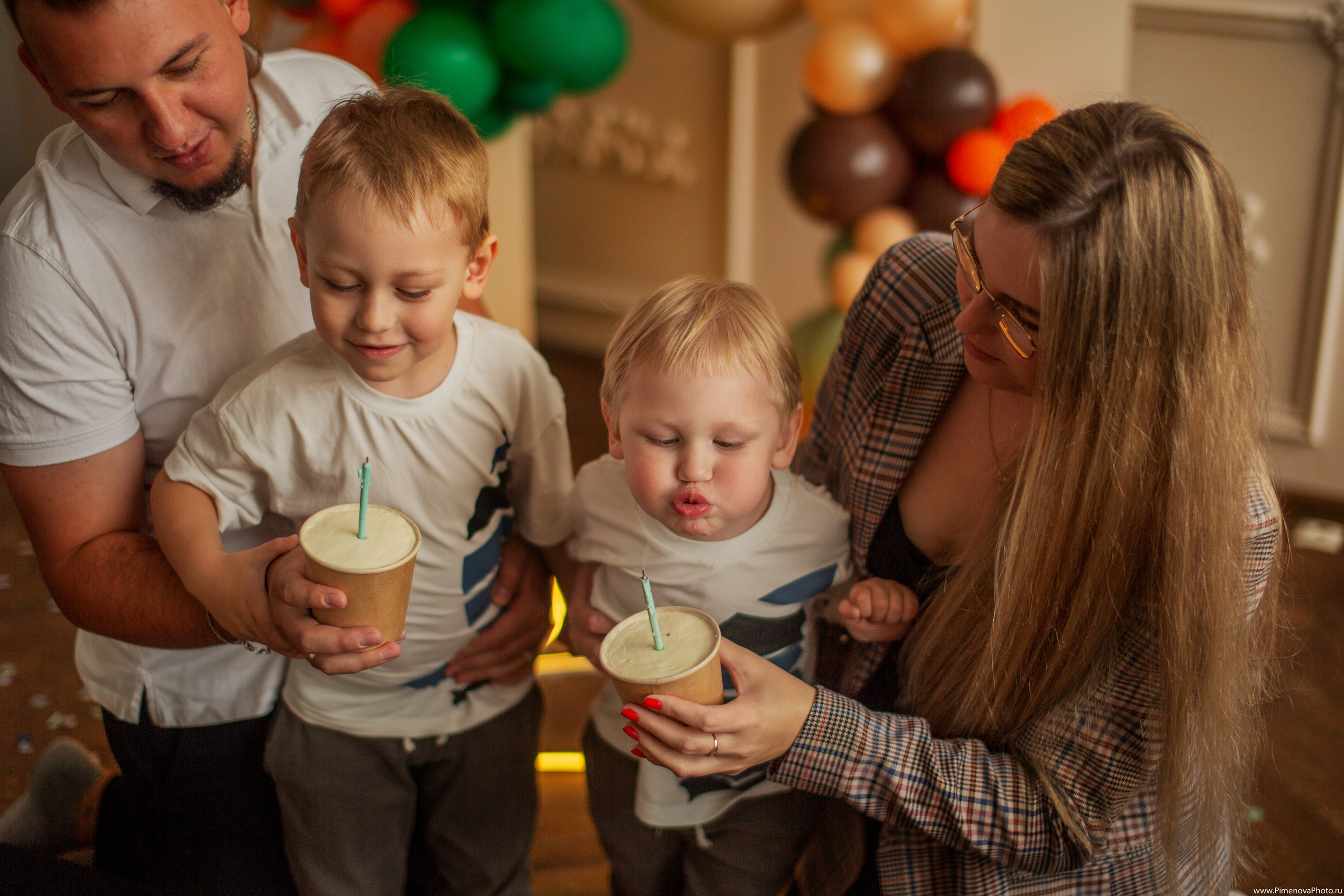 День Рождения Артёма и Арсения. Семейный и детский фотограф в Петрозаводске