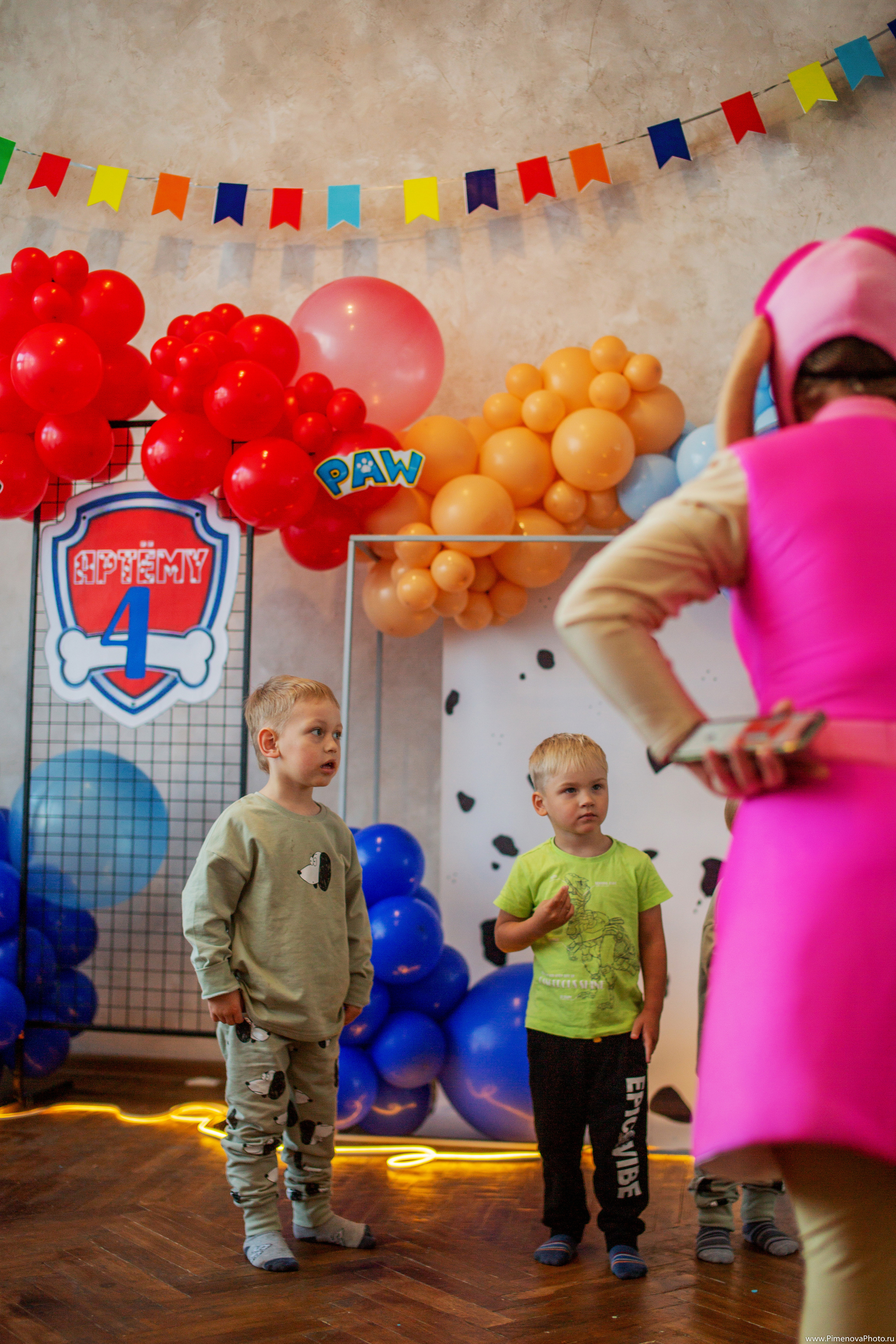 День Рождения Артёма, 4 года. Семейный и детский фотограф в Петрозаводске