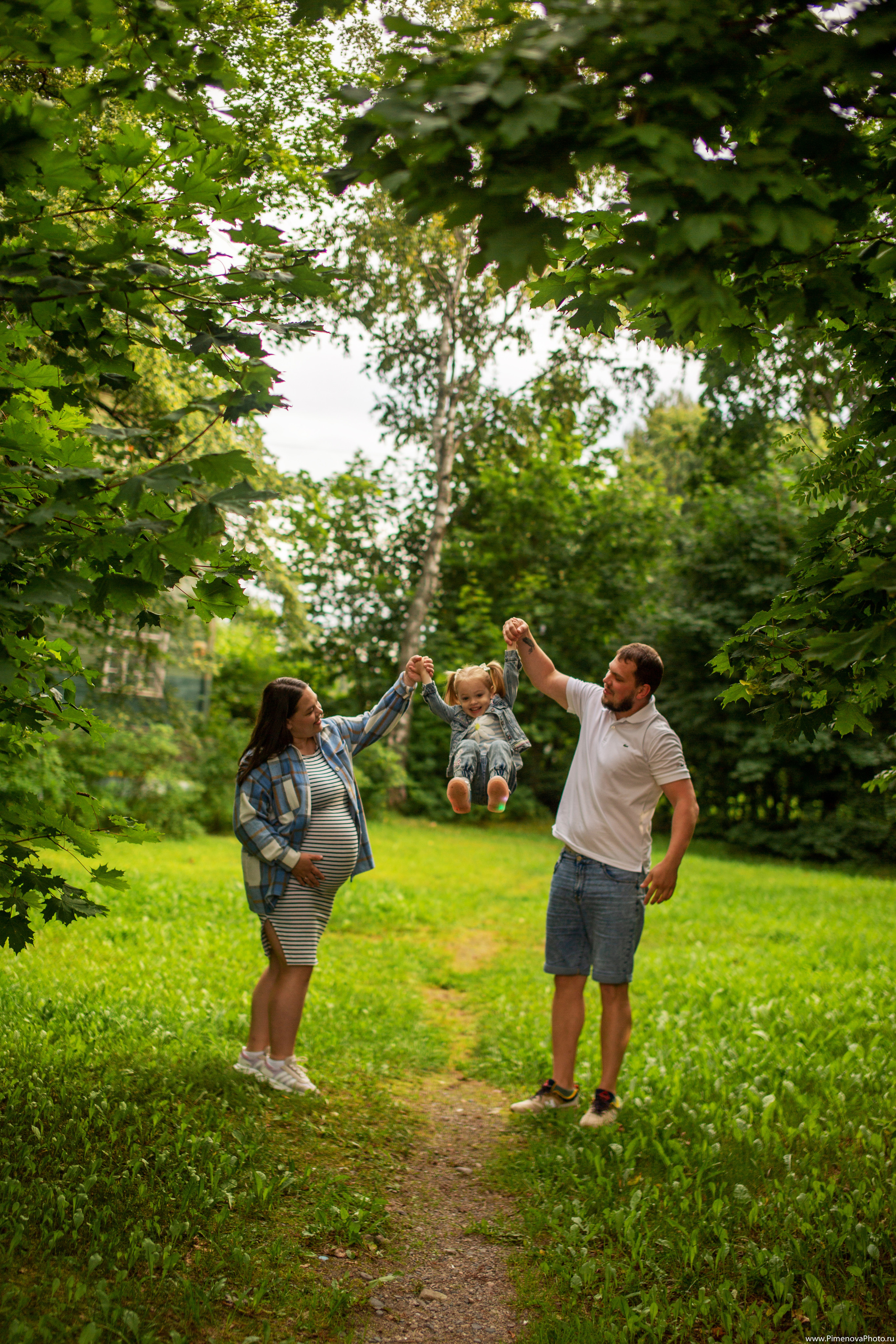 Виола, Игорь и София. Семейный и детский фотограф в Петрозаводске
