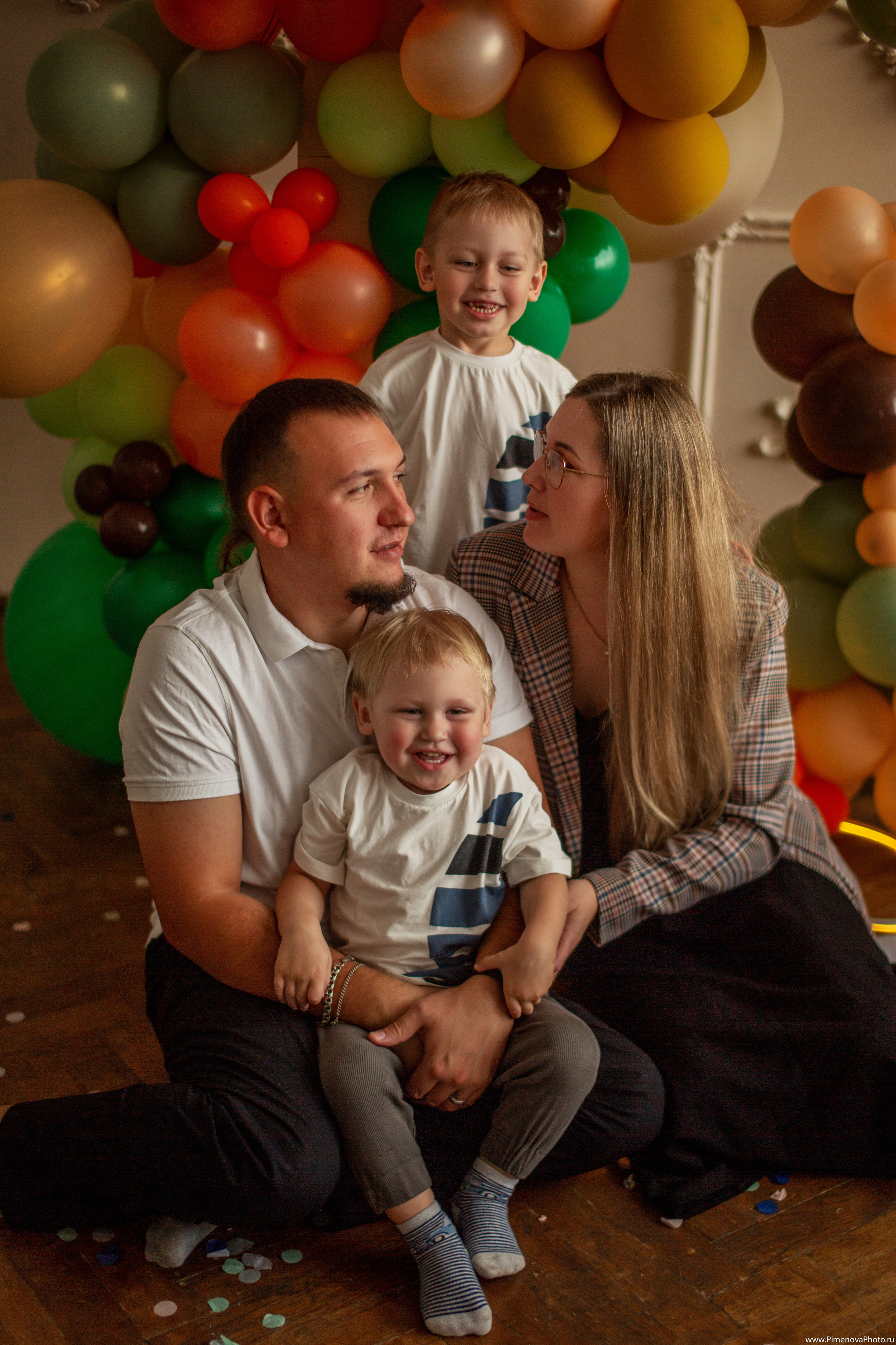 День Рождения Артёма и Арсения. Семейный и детский фотограф в Петрозаводске