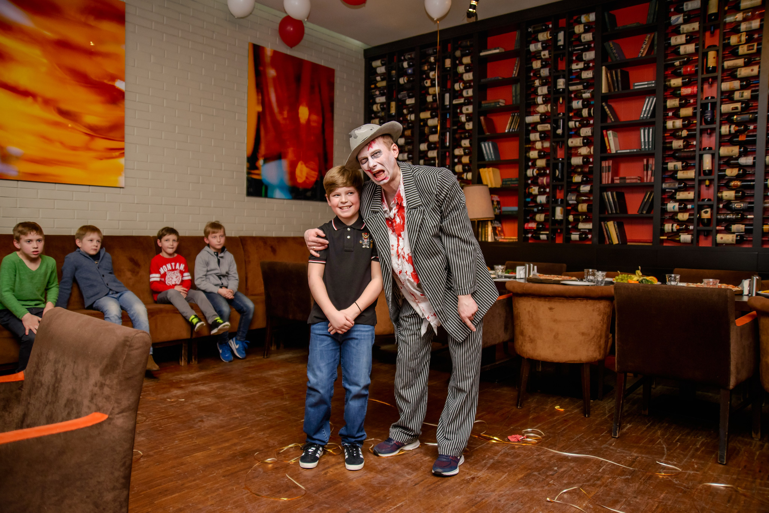 Детский день рождения в ресторане