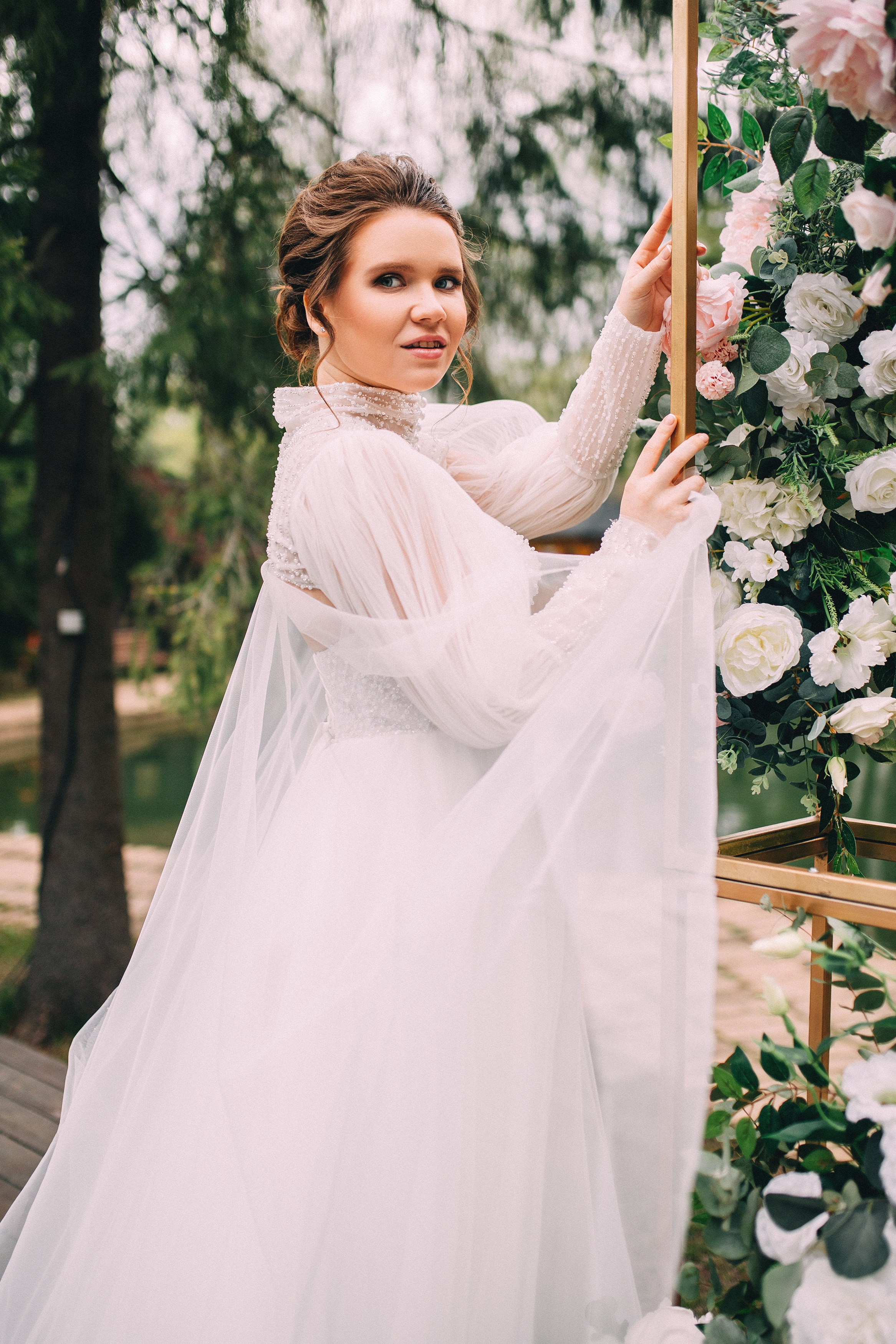 Свадьба Ани и Андрея за городом. Фотограф Дарья Воскресенская в Москве