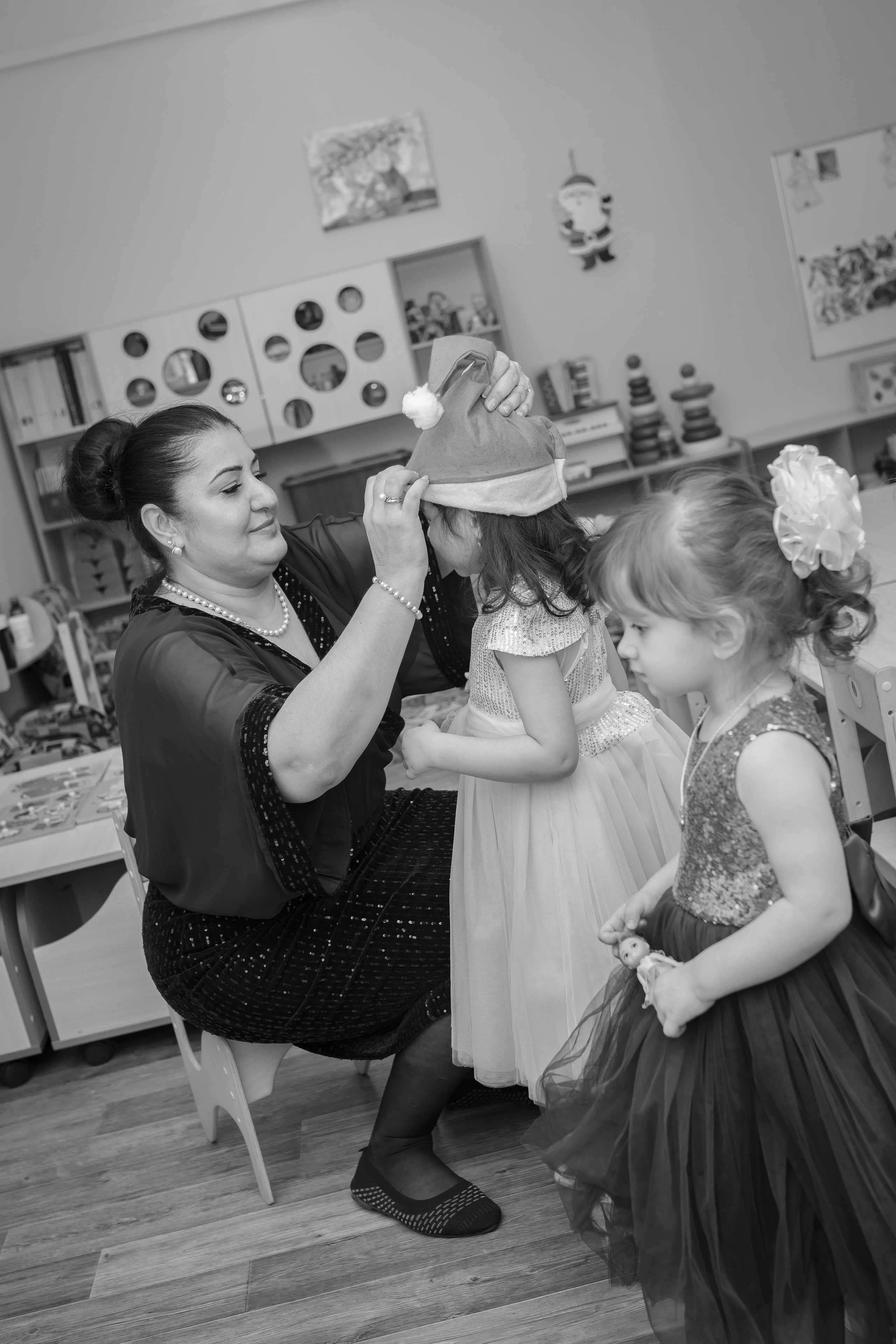 Новогодний утренник в детском саду. Семейный и детский фотограф в Москве Дорогова Екатерина