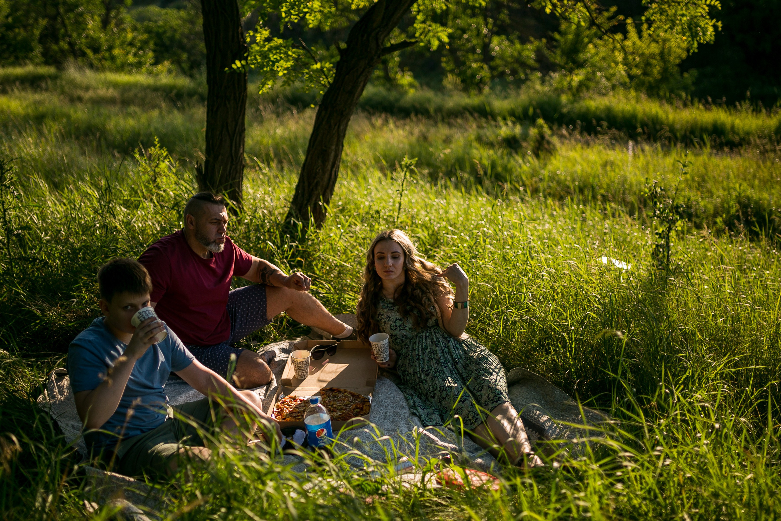 Виталина, Валентин и Тихон