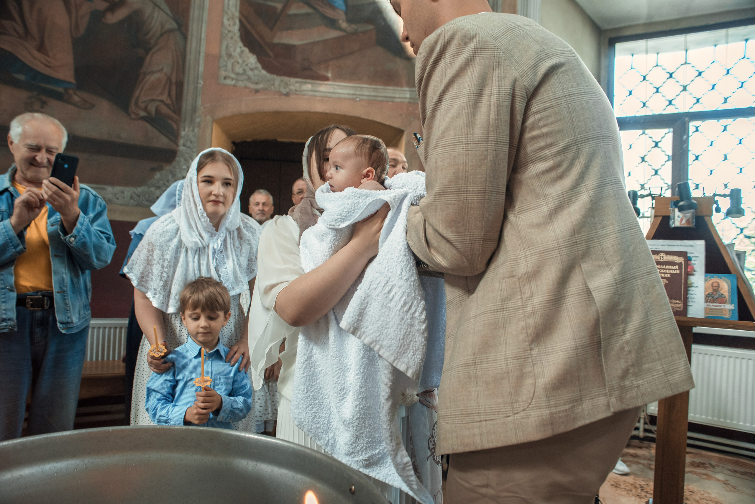 Крещение Артема (с. Спирово Церковь Введения во храм Пресвятой Богородицы)