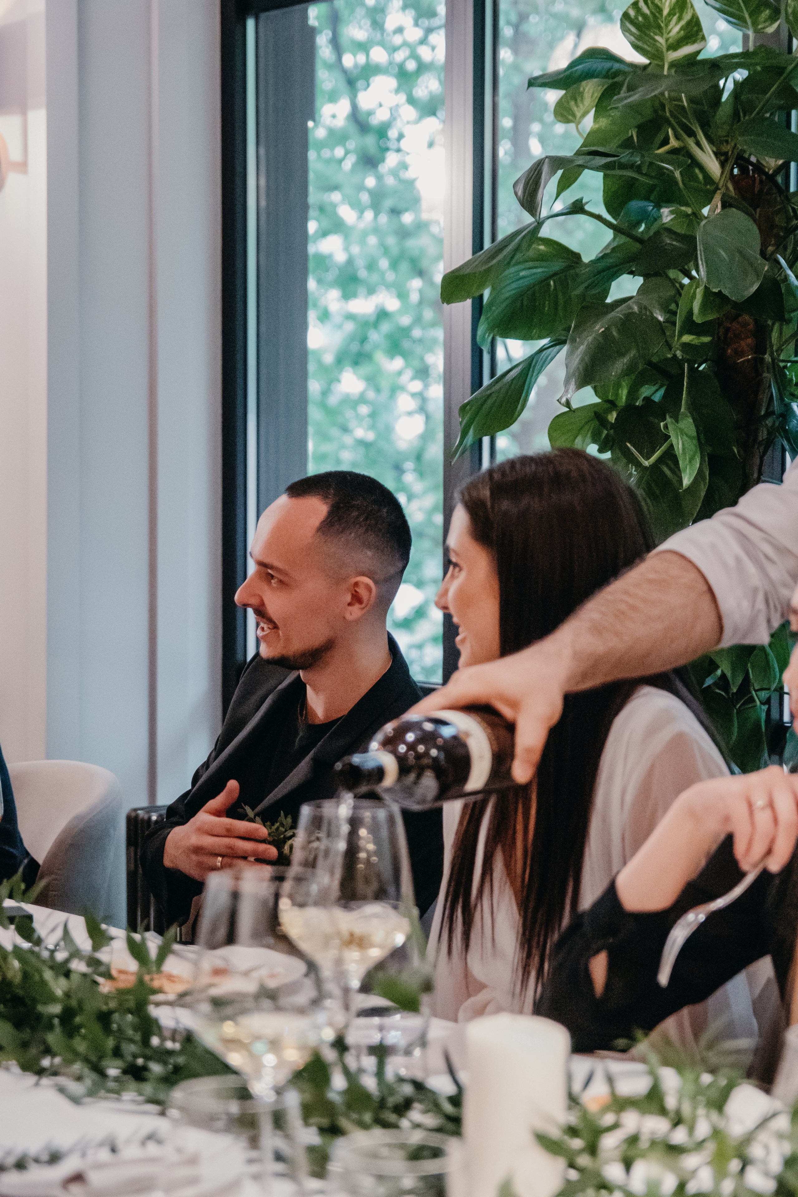 Свадебный ужин. Семейный фотограф в Москве