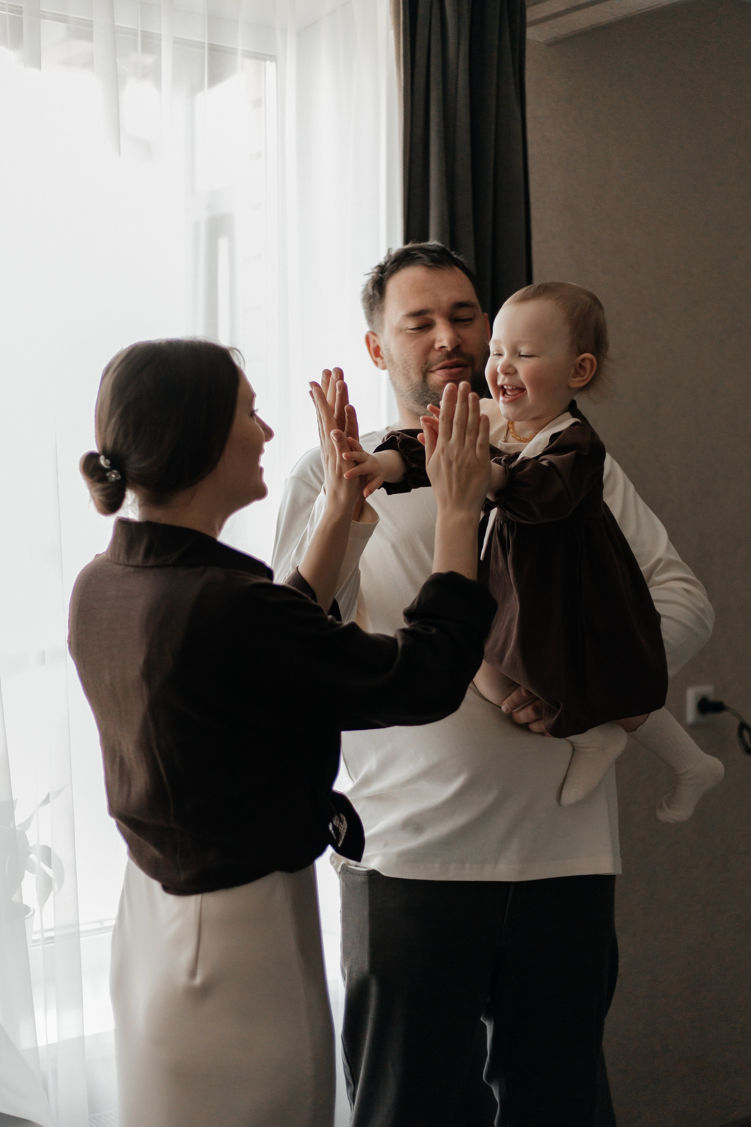 Антон Света и Полина. Семейный фотограф Москва