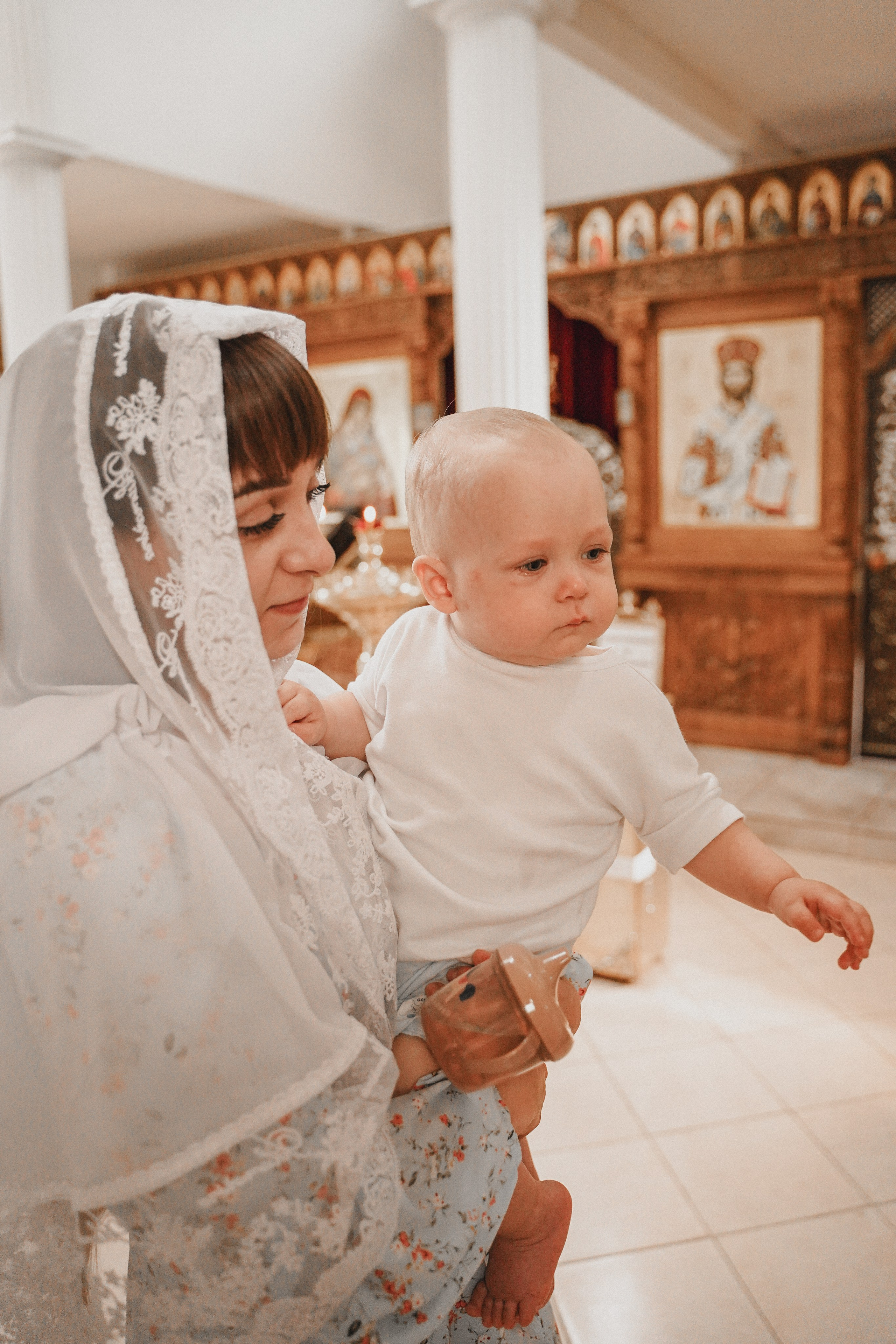 Крещение Лёвы. Семейный и женский фотограф в Краснодаре Анастасия Приймак