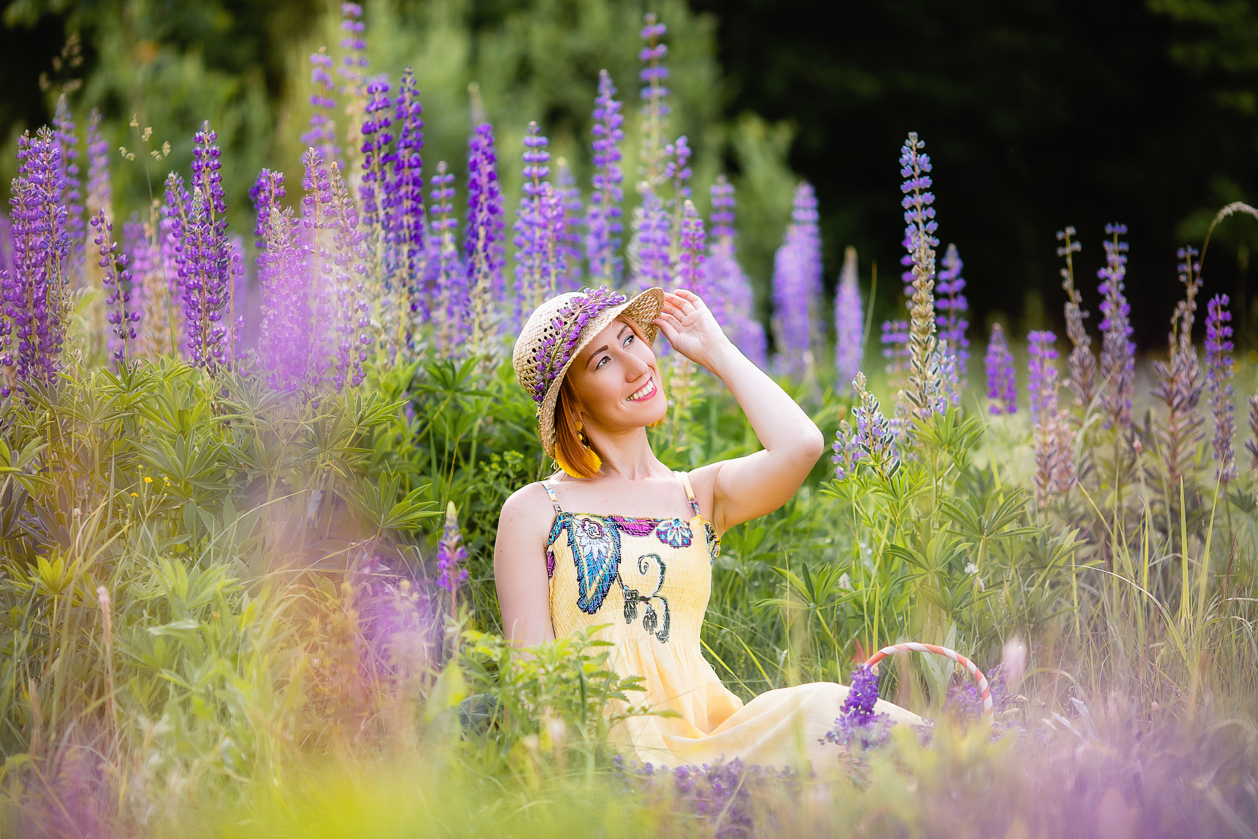 Фиолетовый пикник. Семейный и свадебный фотограф в Чебоксарах и Новочебоксарске Ирина Юрь