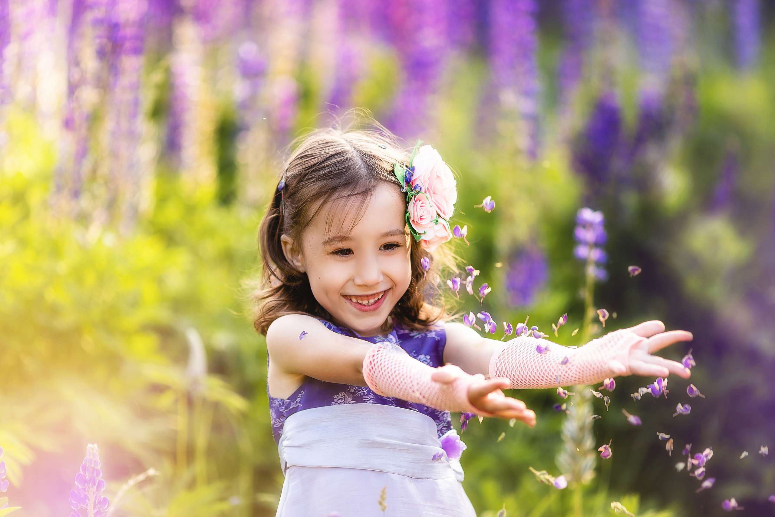Фиолетовый пикник. Семейный и свадебный фотограф в Чебоксарах и Новочебоксарске Ирина Юрь