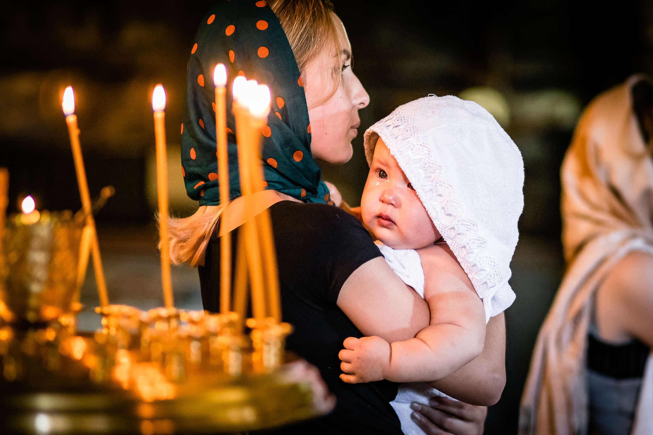 Крещение Алисы. Семейный и свадебный фотограф в Чебоксарах и Новочебоксарске Ирина Юрь
