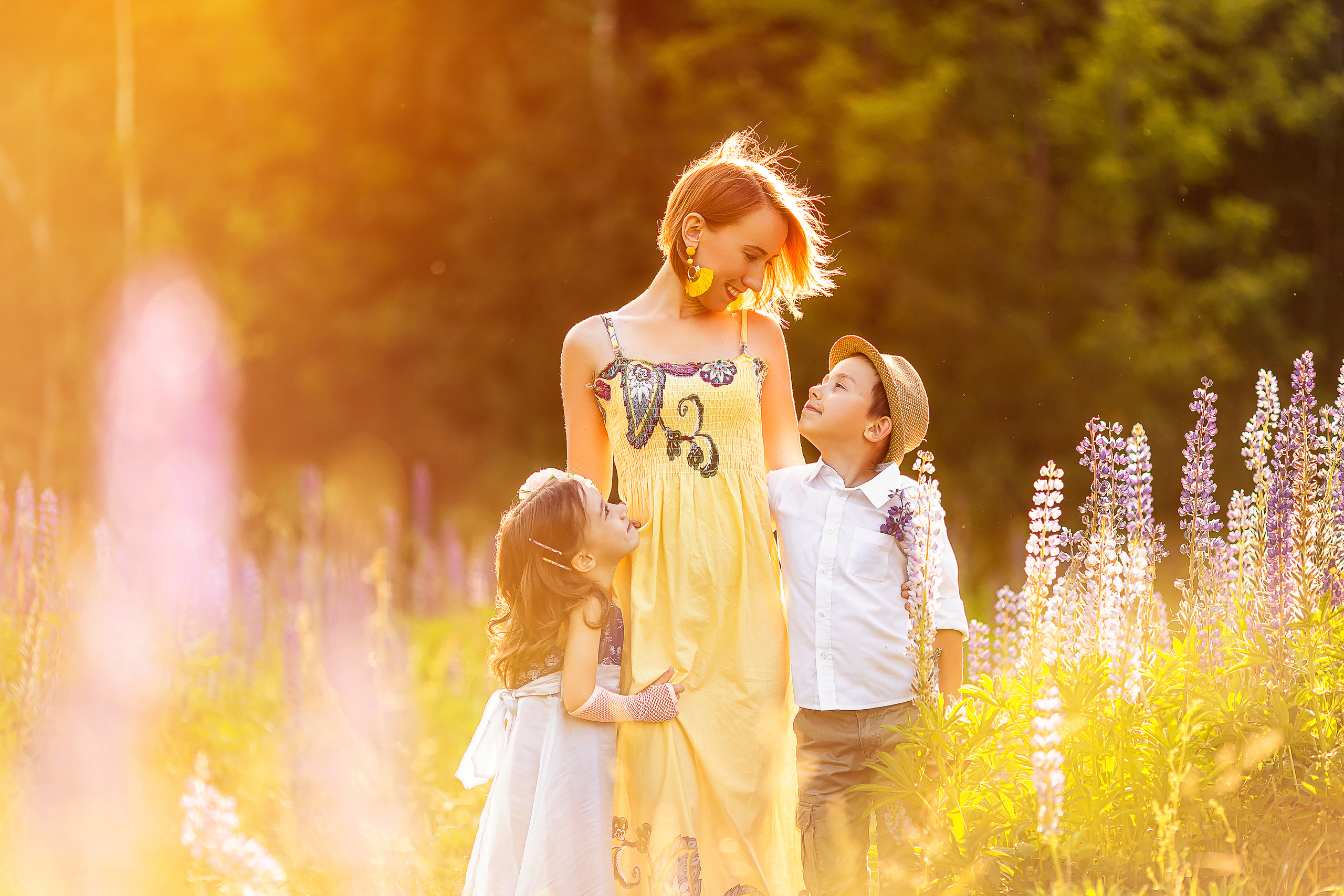 Фиолетовый пикник. Семейный и свадебный фотограф в Чебоксарах и Новочебоксарске Ирина Юрь