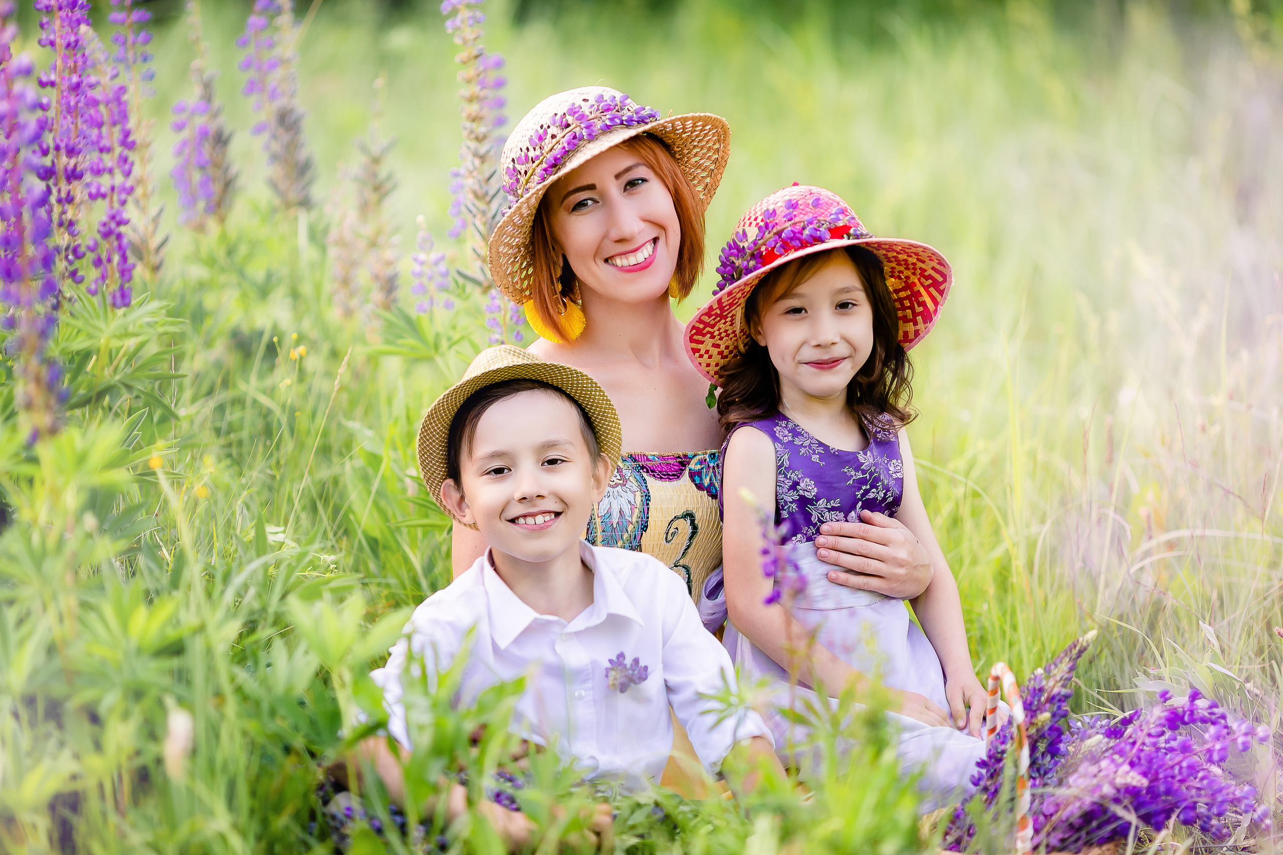 Фиолетовый пикник. Семейный и свадебный фотограф в Чебоксарах и Новочебоксарске Ирина Юрь