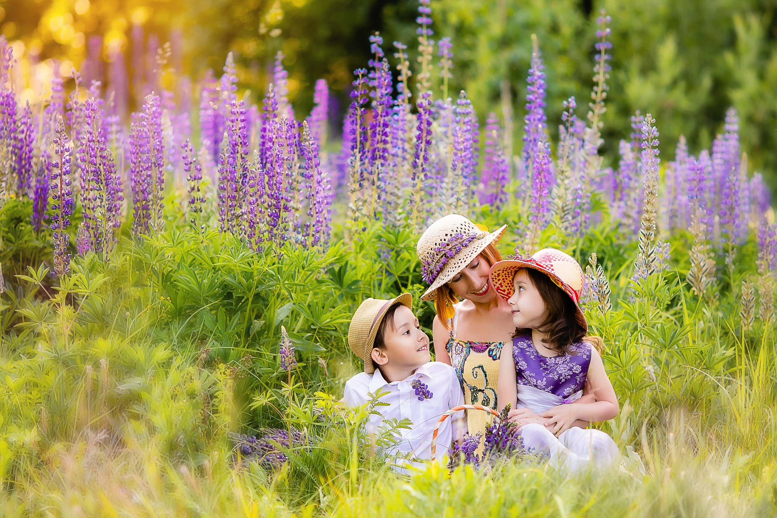 Фиолетовый пикник. Семейный и свадебный фотограф в Чебоксарах и Новочебоксарске Ирина Юрь