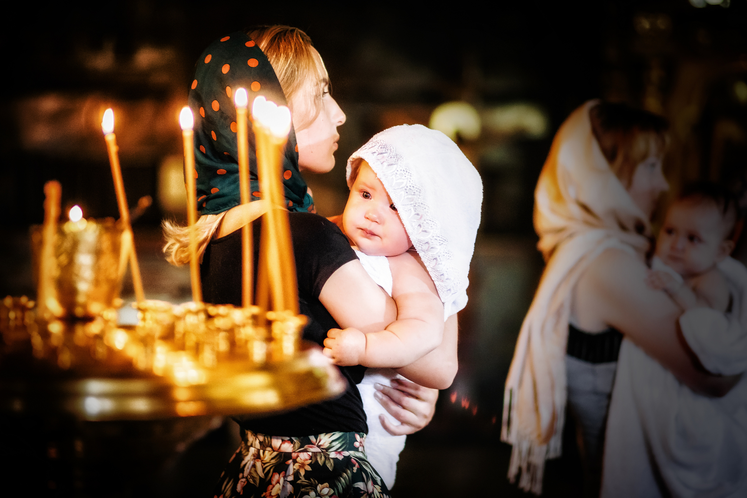Крещение Алисы. Семейный и свадебный фотограф в Чебоксарах и Новочебоксарске Ирина Юрь