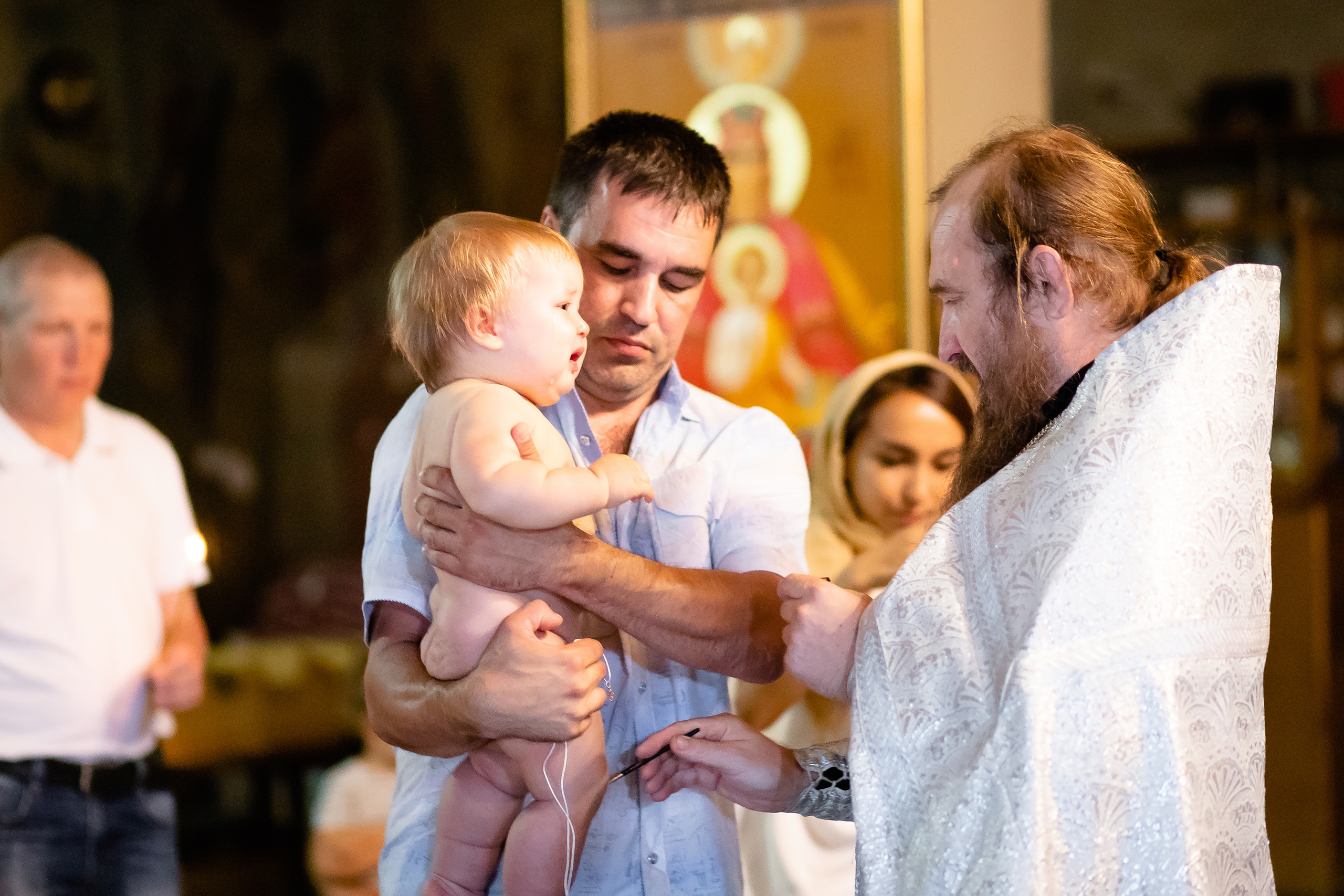 Крещение Алисы. Семейный и свадебный фотограф в Чебоксарах и Новочебоксарске Ирина Юрь