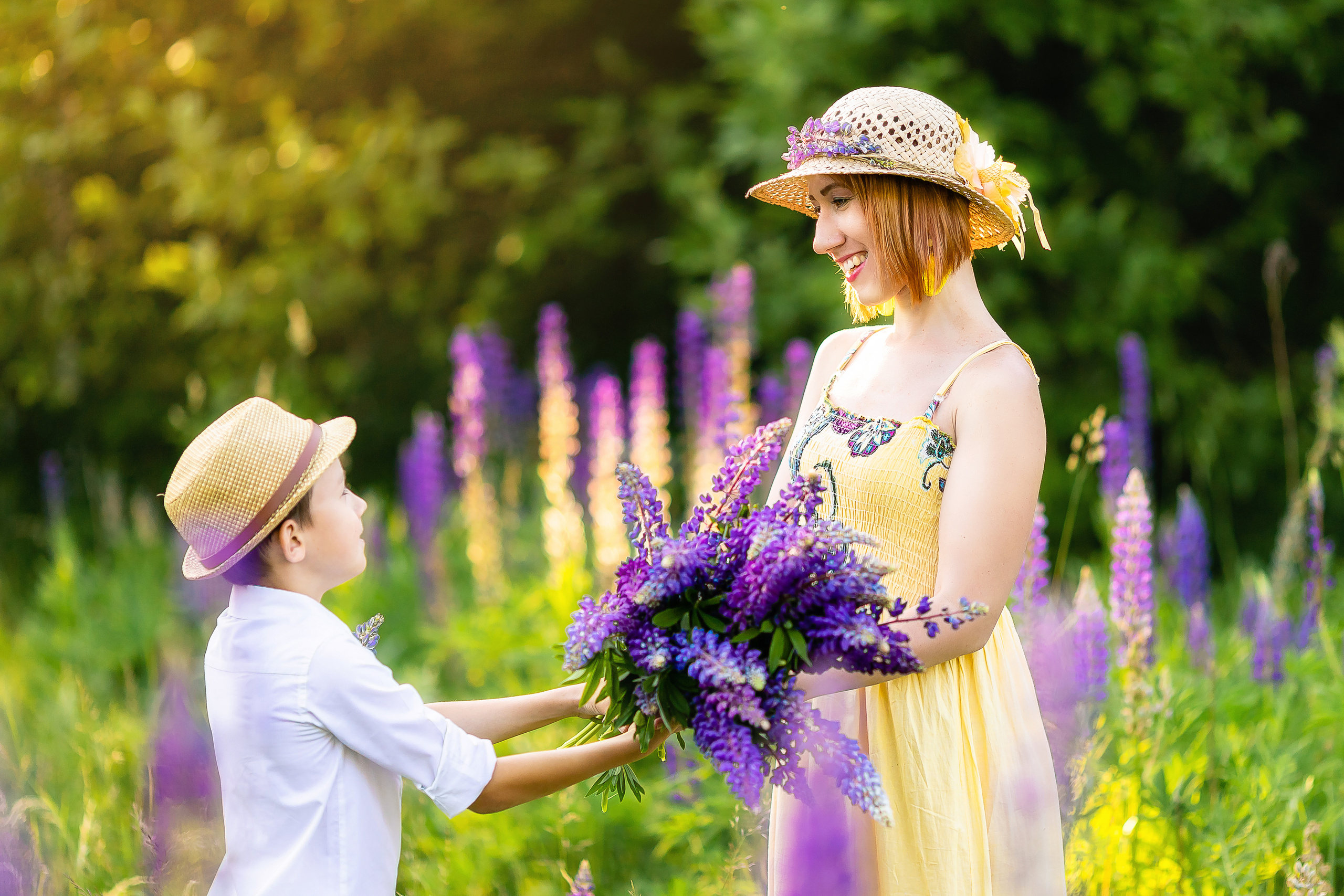 Фиолетовый пикник. Семейный и свадебный фотограф в Чебоксарах и Новочебоксарске Ирина Юрь
