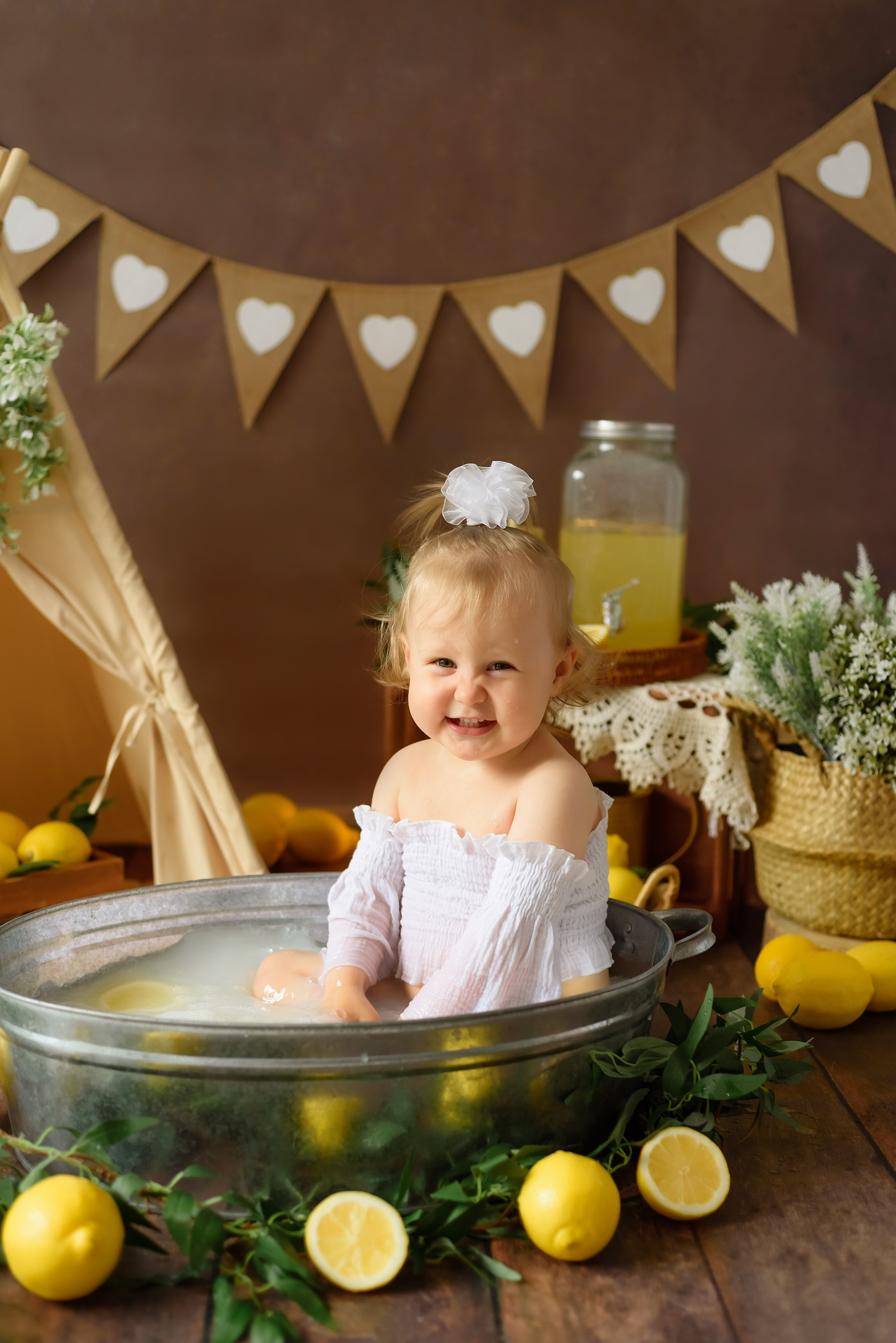 Фотопроект «Лимончики» Алиса. Детский Фотограф |Фотограф на годик в Брянске Ирина Романова