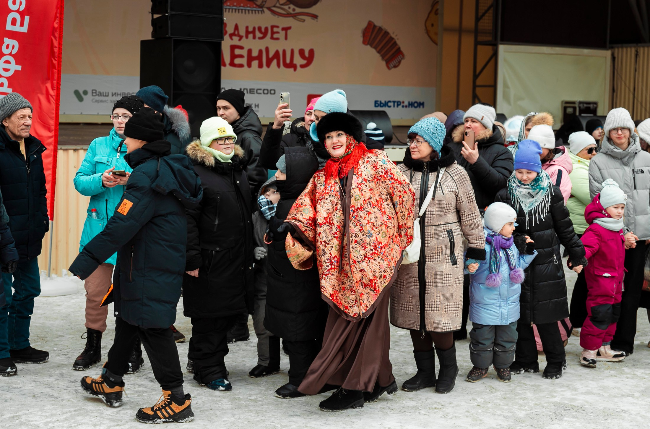 Масленица в берёзовой роще. Фотограф в Новосибирске Сергей Белов