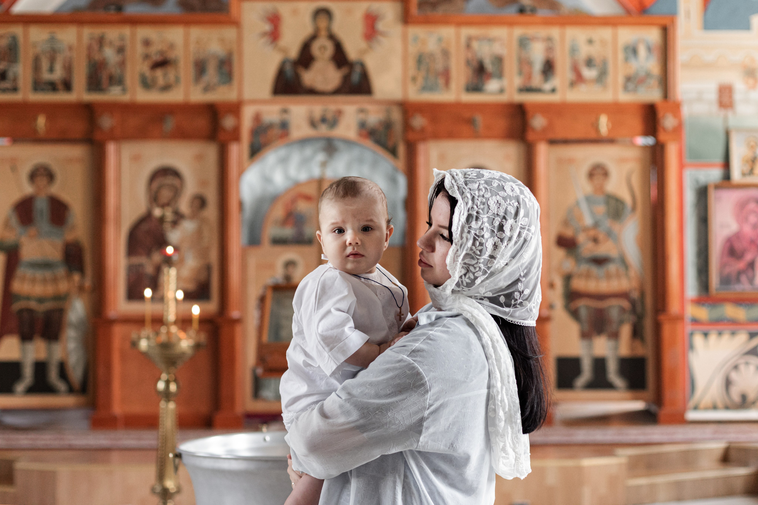 Крещение. Фотограф новорожденных, детский фотограф в г. Оренбурге Екатерина Козлова