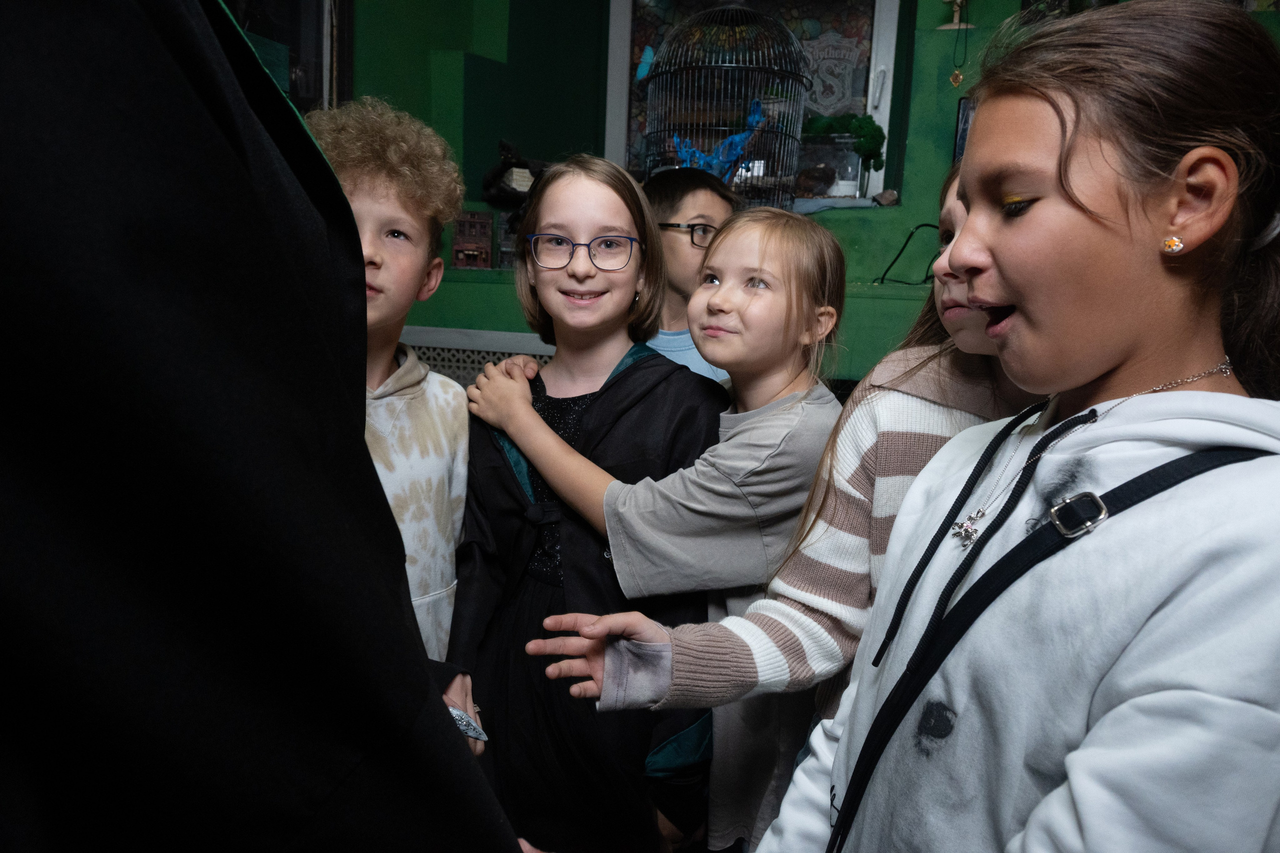 День рождения ребенка в «Подземелье Слизерин». Фотограф мероприятий в Москве