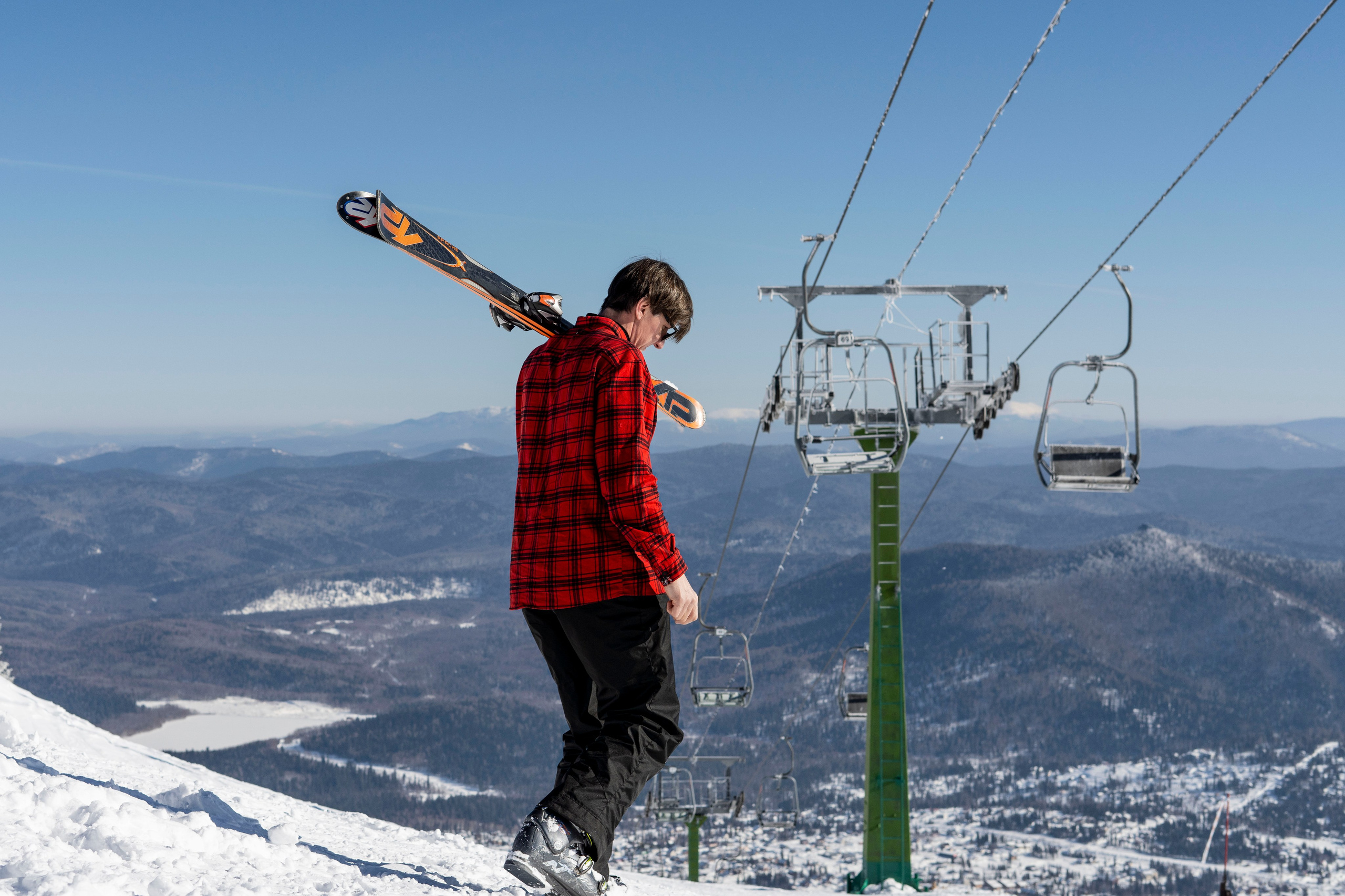 Фотосессия на вершине. Анастасия Паршукова — фотограф Шерегеш Новосибирск