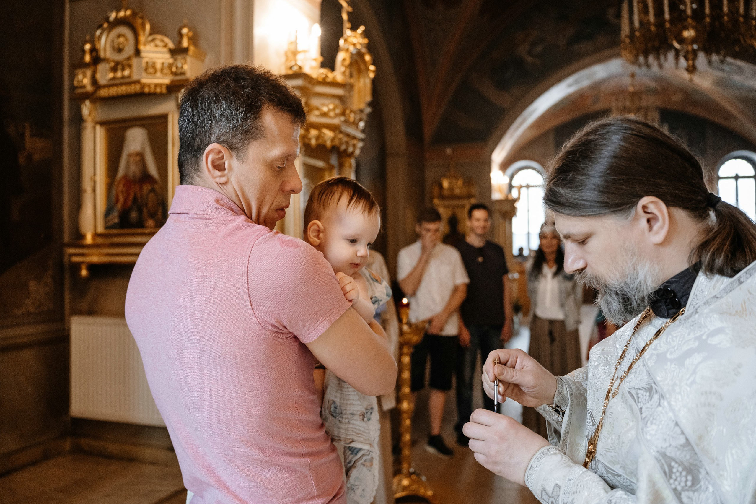 Крещение фото. Свадебный и семейный фотограф в Москве Светлана Зоткина