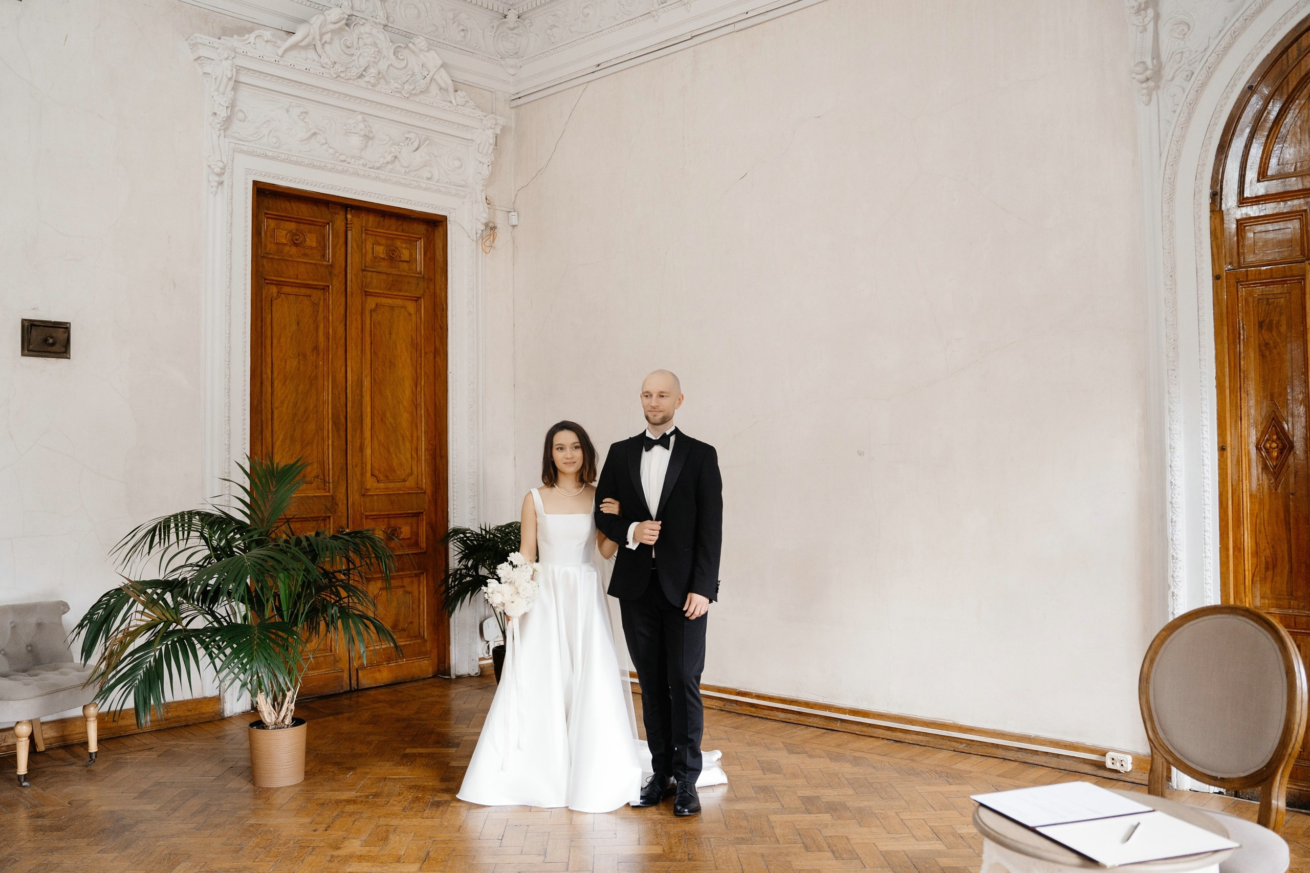 Регистрация брака в библиотеке Пушкина. Свадебный и семейный фотограф в Москве Светлана Зоткина