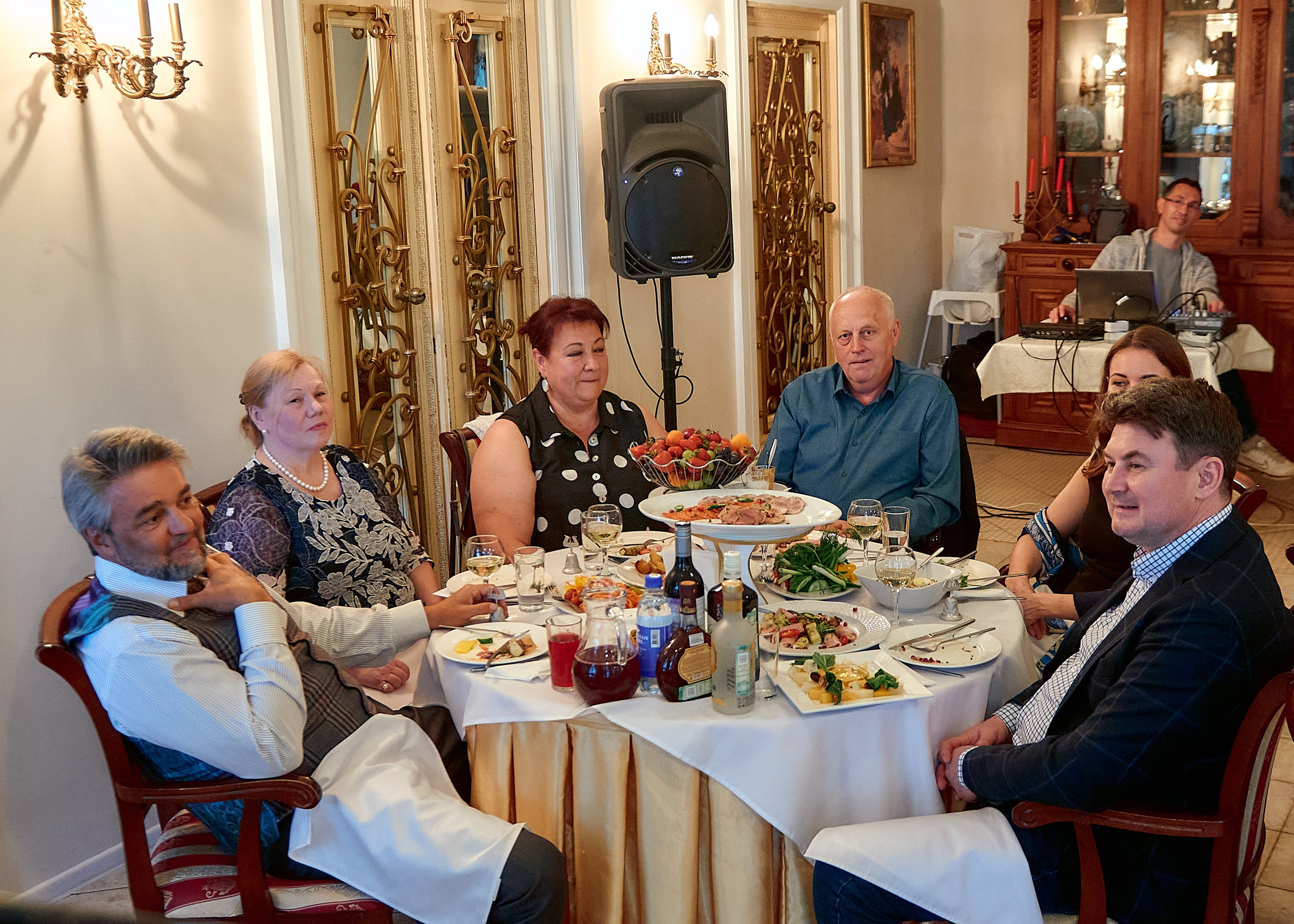 Юбилей Алексея в «Особняке Брюллова». Свадебный фотограф в Санкт-Петербурге Славин Денис