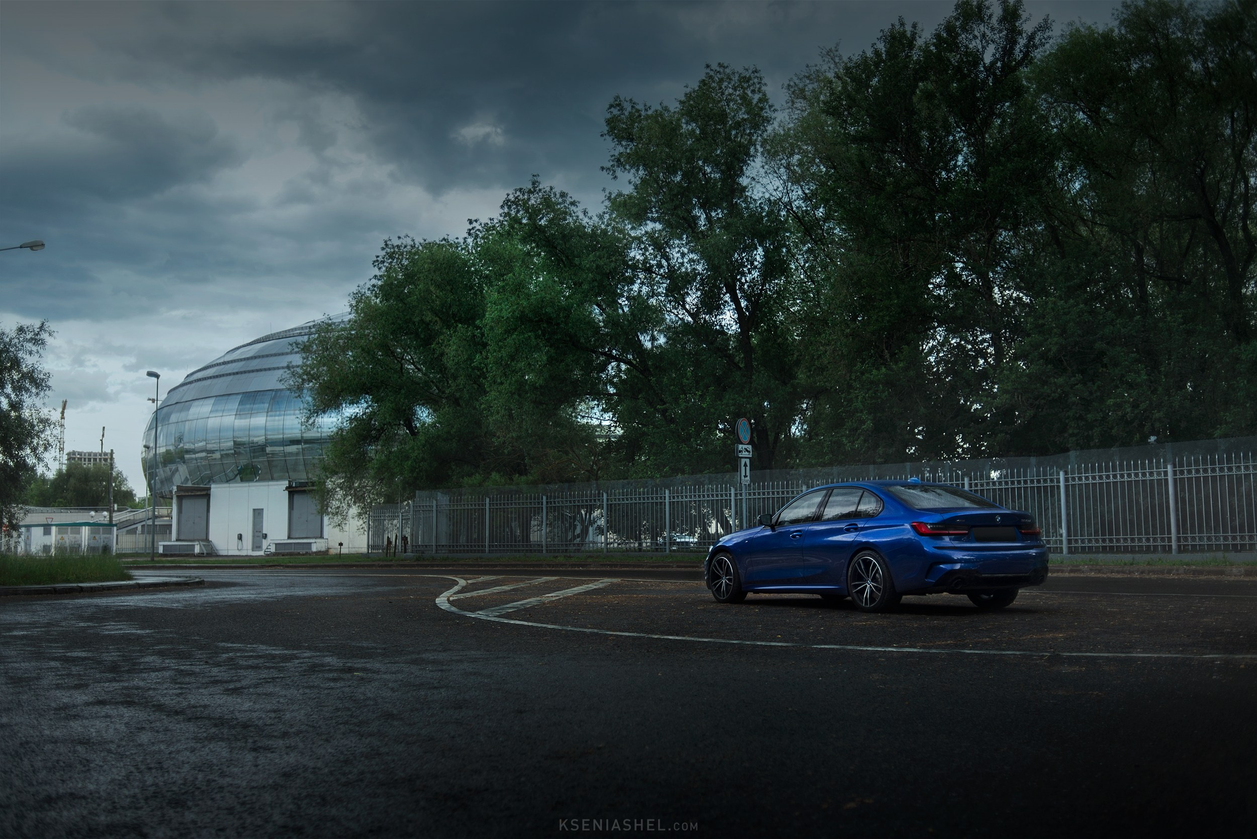 Автомобильная съемка BMW 330d