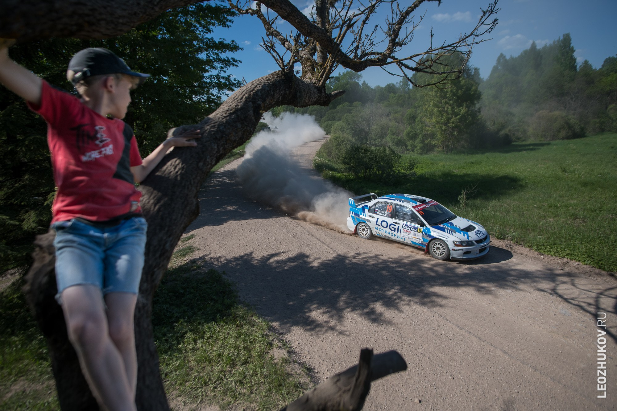 Rally Pskov 2024. Sports photographer Leonid Zhukov