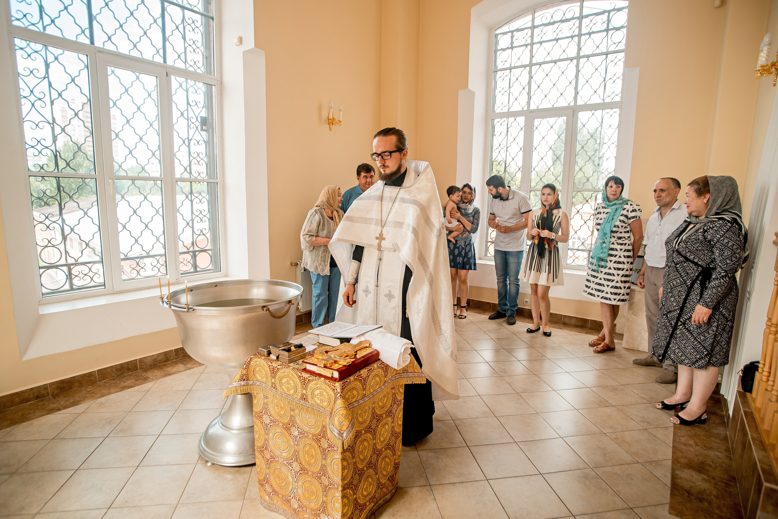 Крещение Матвея. Фотограф Мария Стрелкова