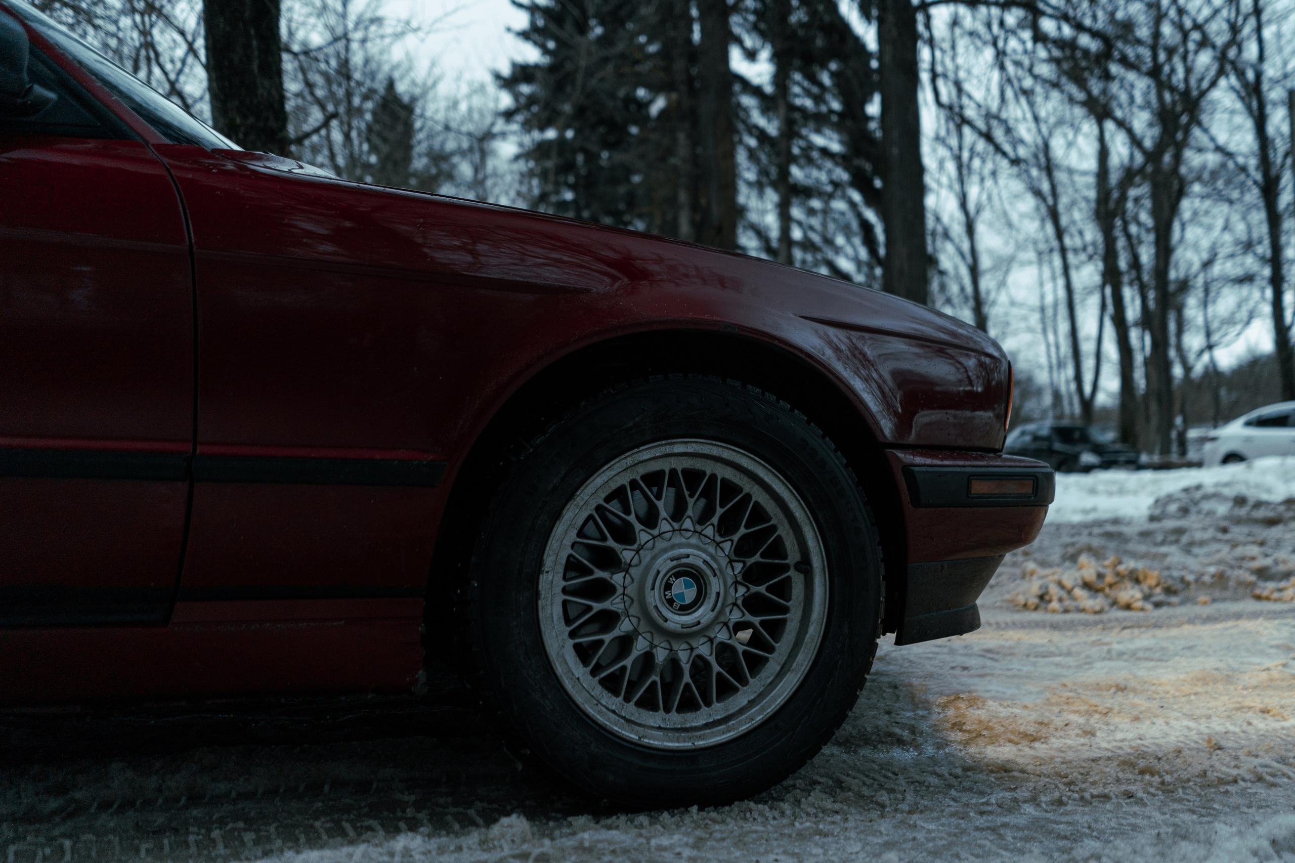 Автомобильная фото-сессия BMW 540i E34 в Калуге