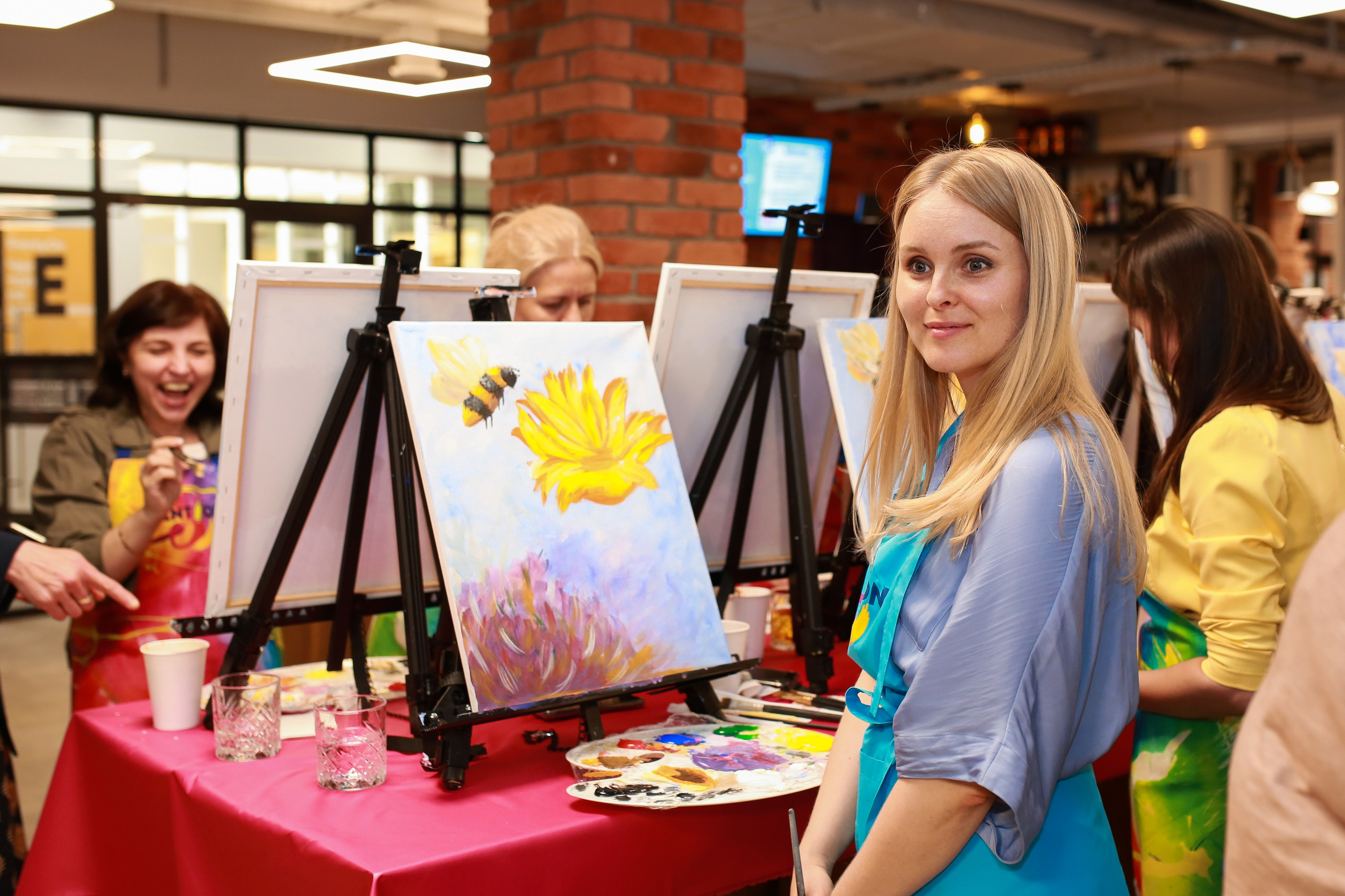 Арт-созыв для сотрудников «Газпром». Репортажный и портретный фотограф Полина Ершова