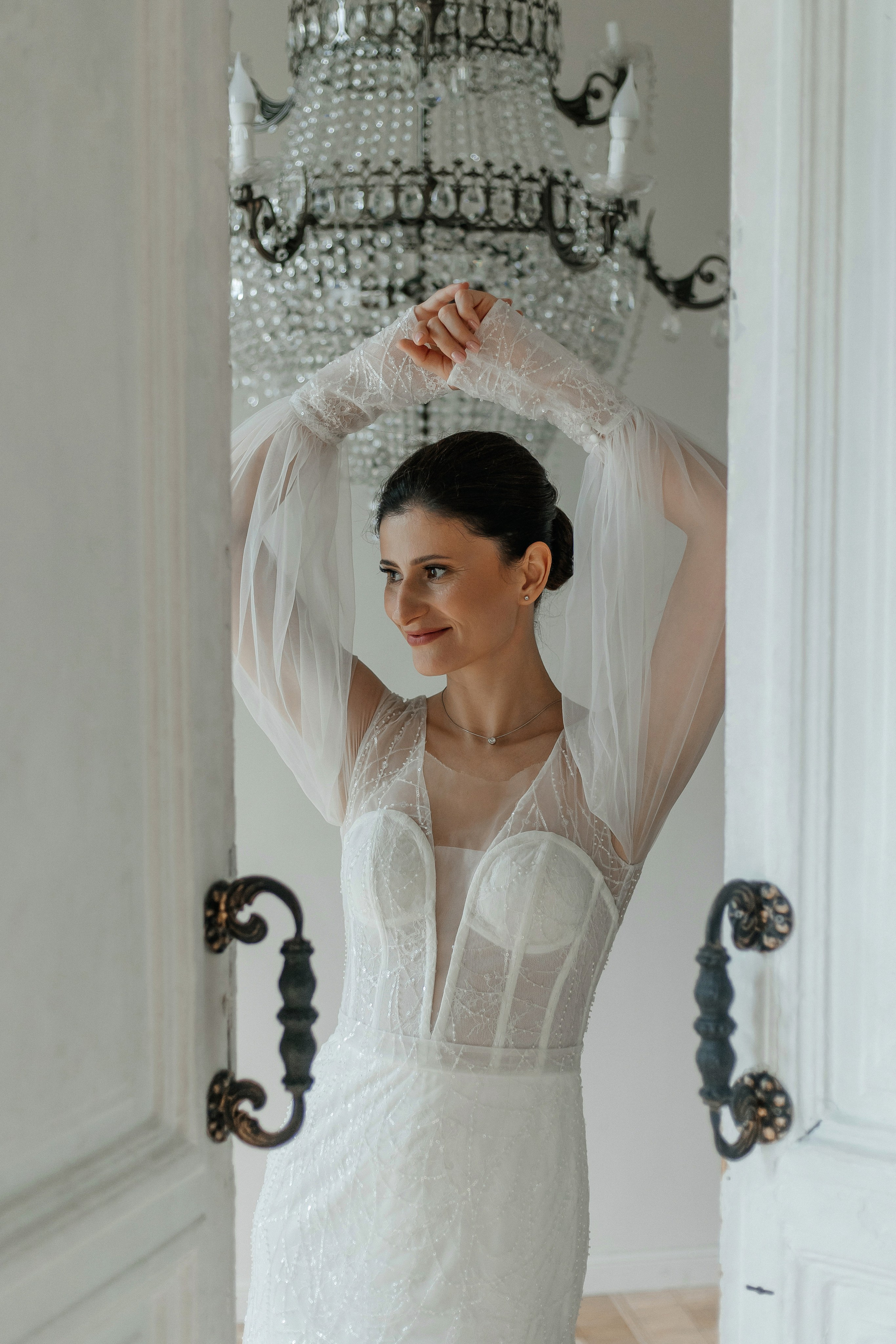 Свадебная фотосессия в усадьбе в Москве