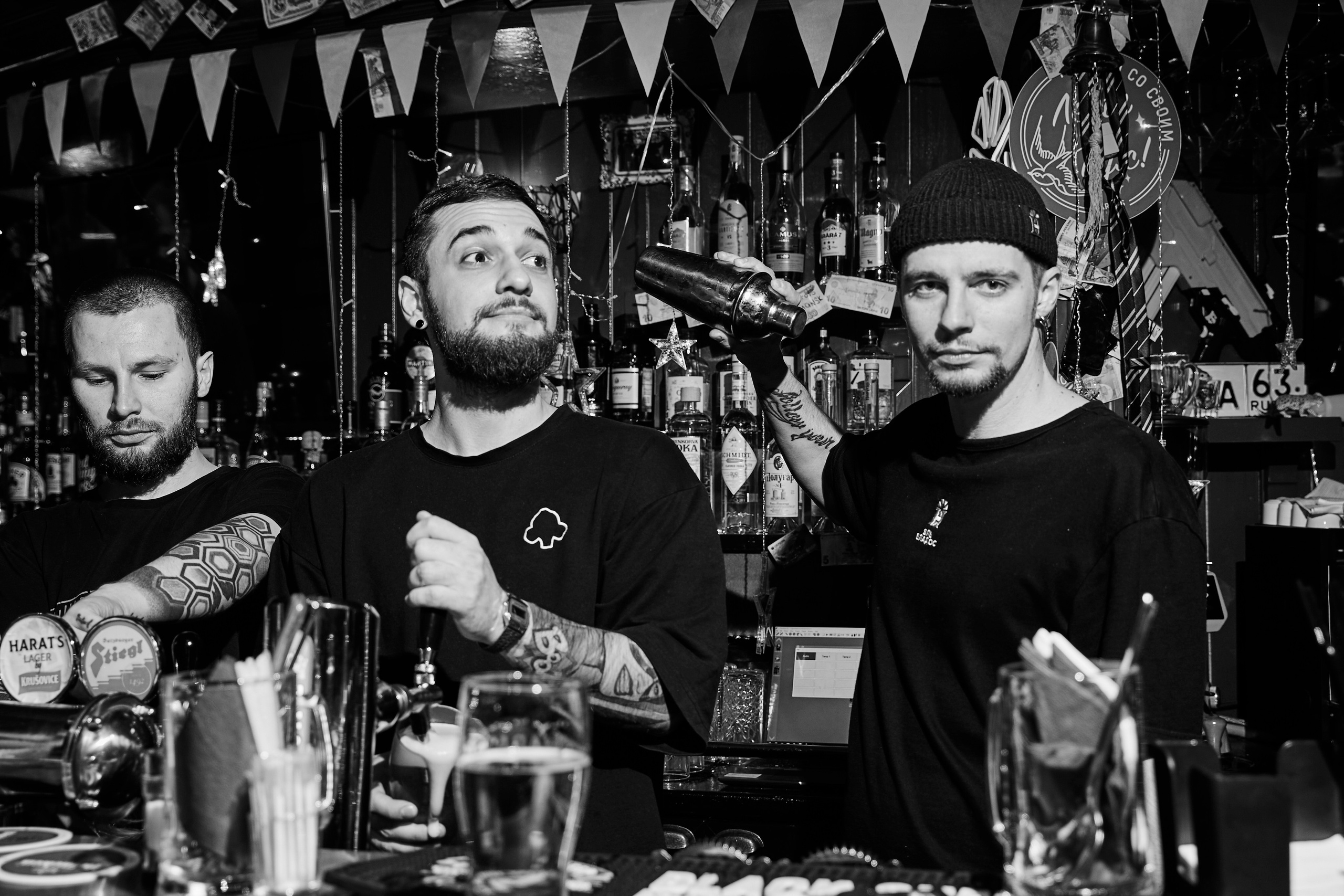 Новогодние выходные в Harat’s pub. Фотограф Александра Иванова