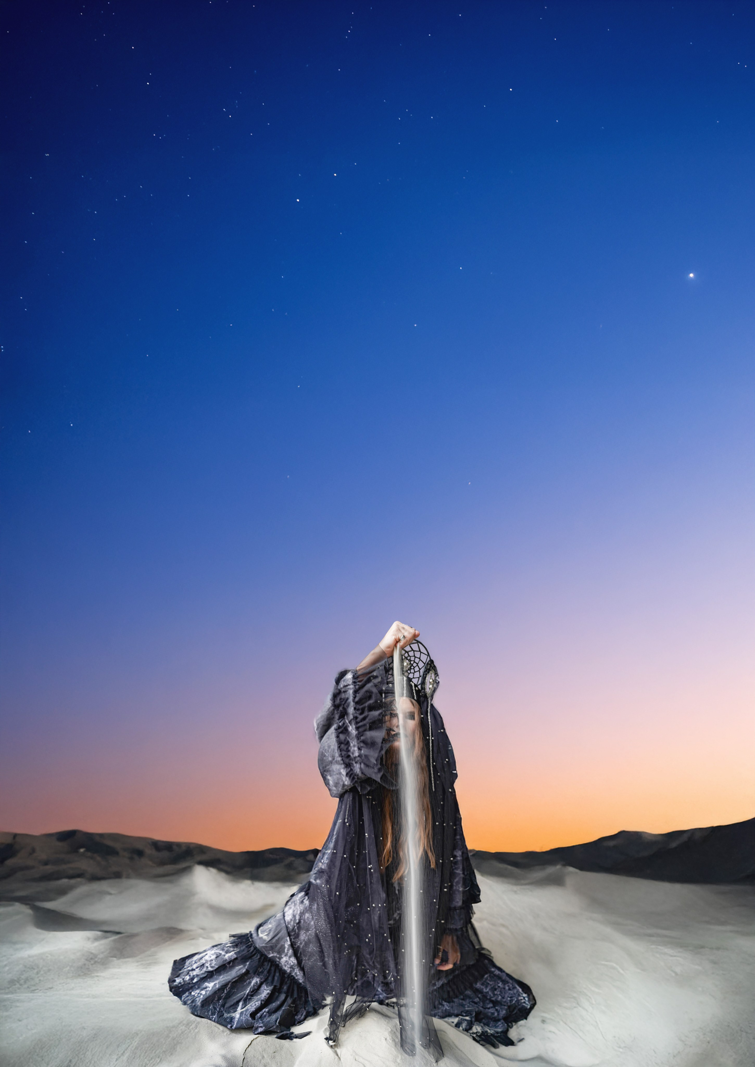 Пустынная история. AI художник и фотограф Ольга Косина