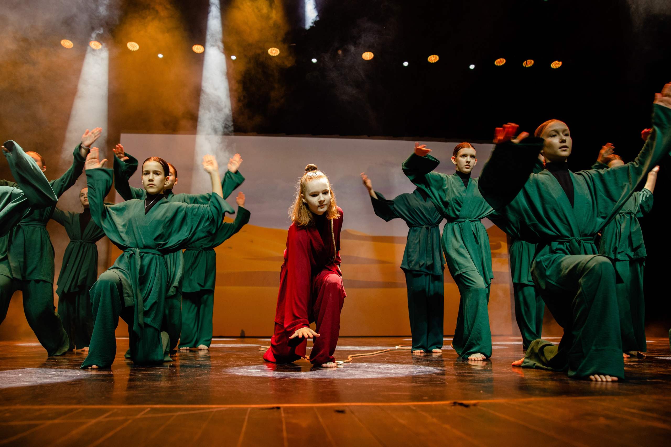 Новогоднее представление «Кролик в поиске дракона». Фотограф Петрова Мария