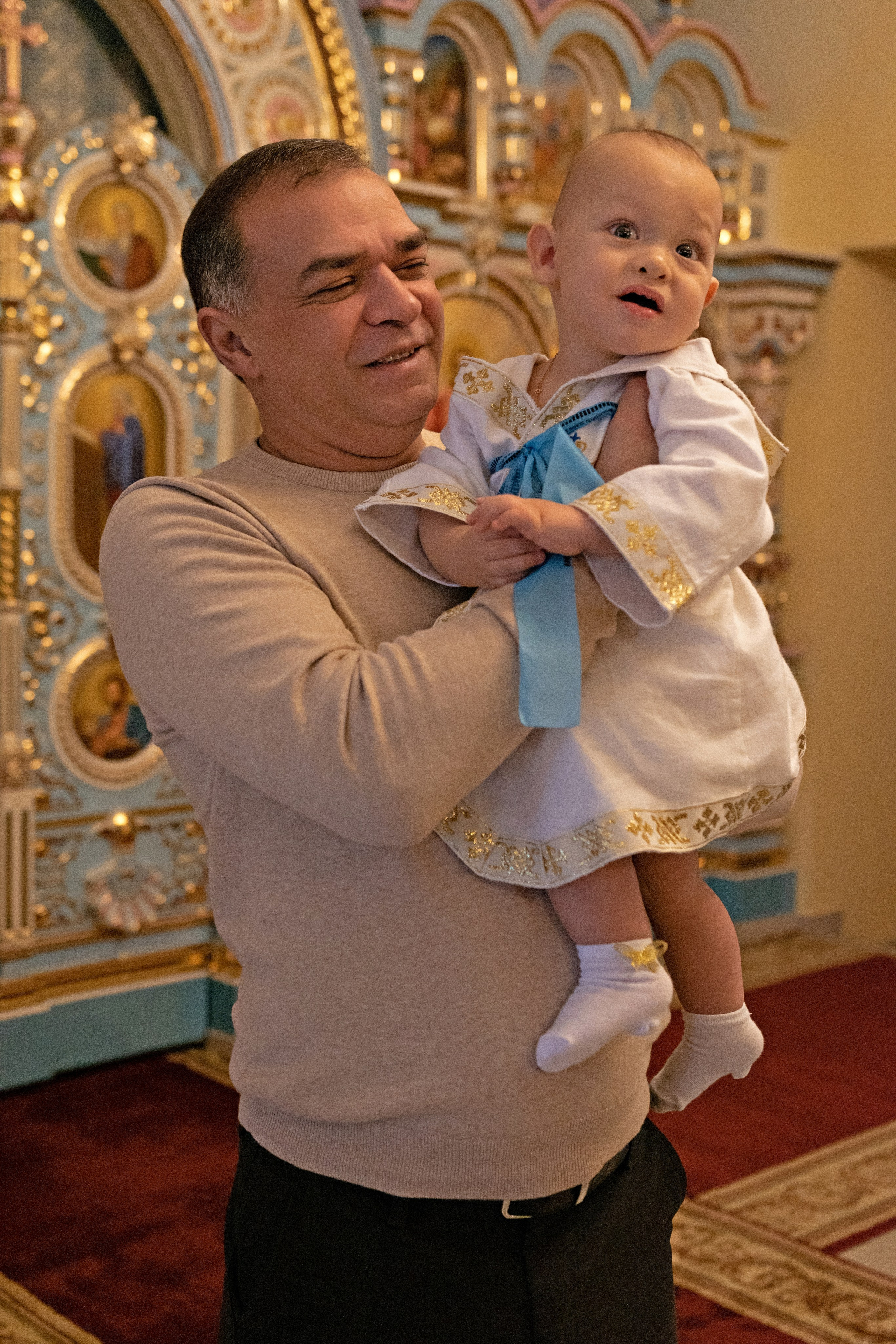 Крещение Георгия. Елена Задорина