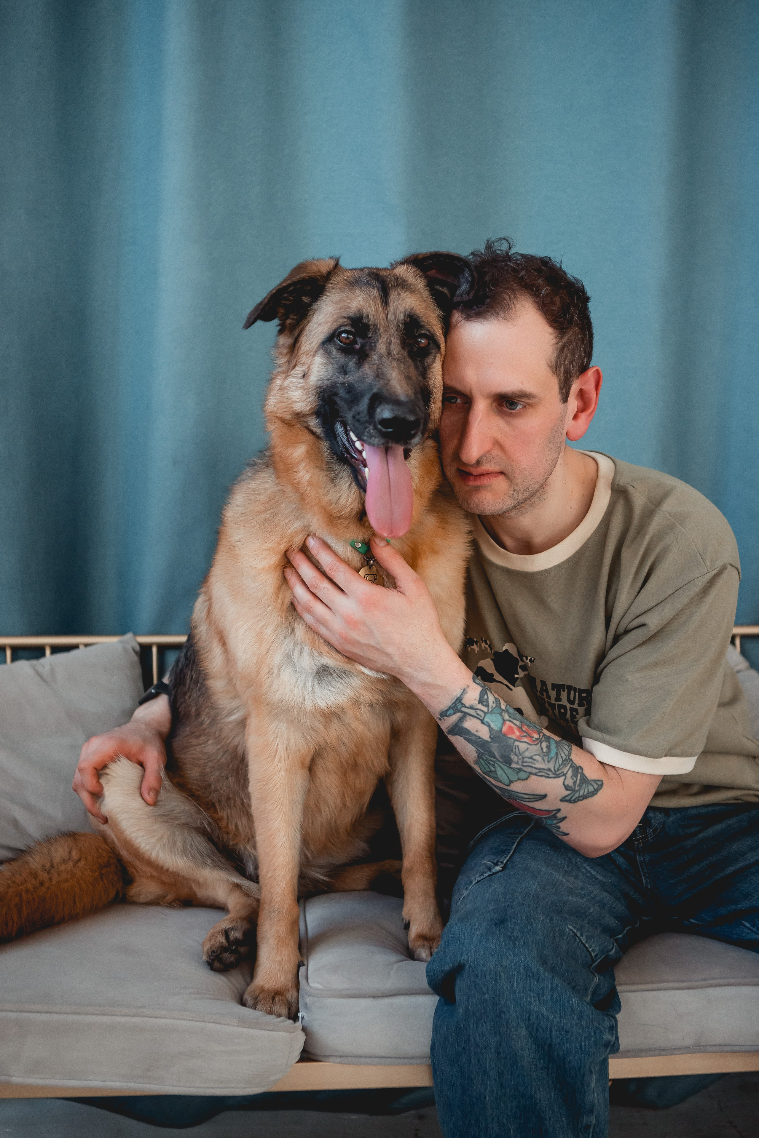 Игорь и Лора. Семейный фотограф анималист Мария Крючкова