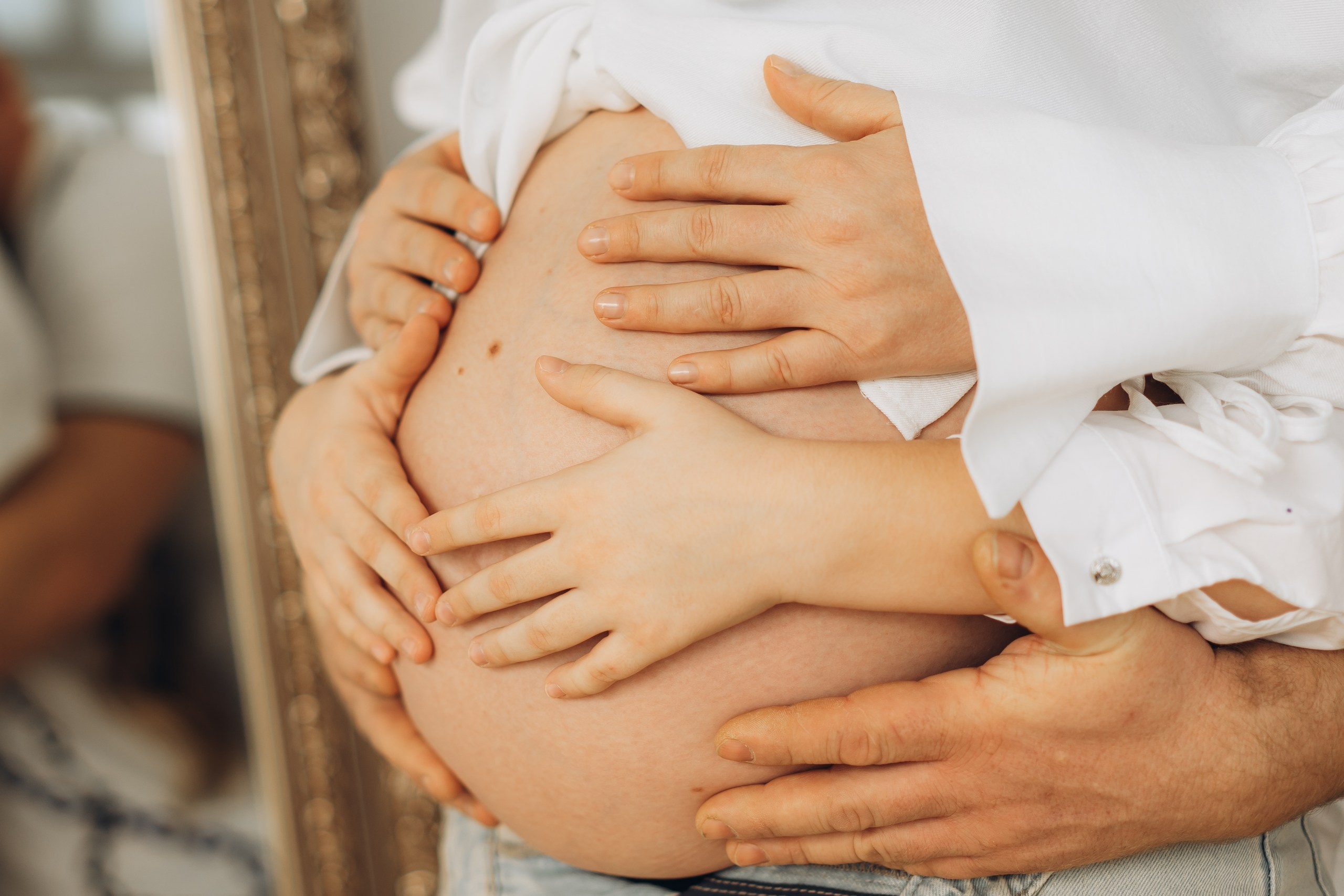 Семейная съемка в студии. Фотограф Екатеринбург Кокшарова Александра